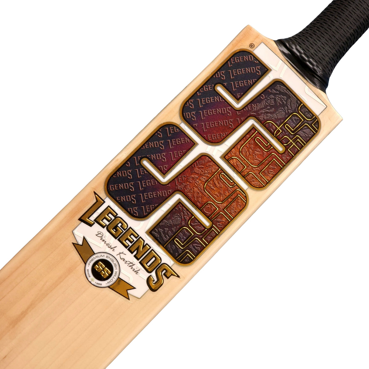 SS Cricket Bat Ton Sunridges Legends Dinesh Karthik Edition English Willow SH Adult
