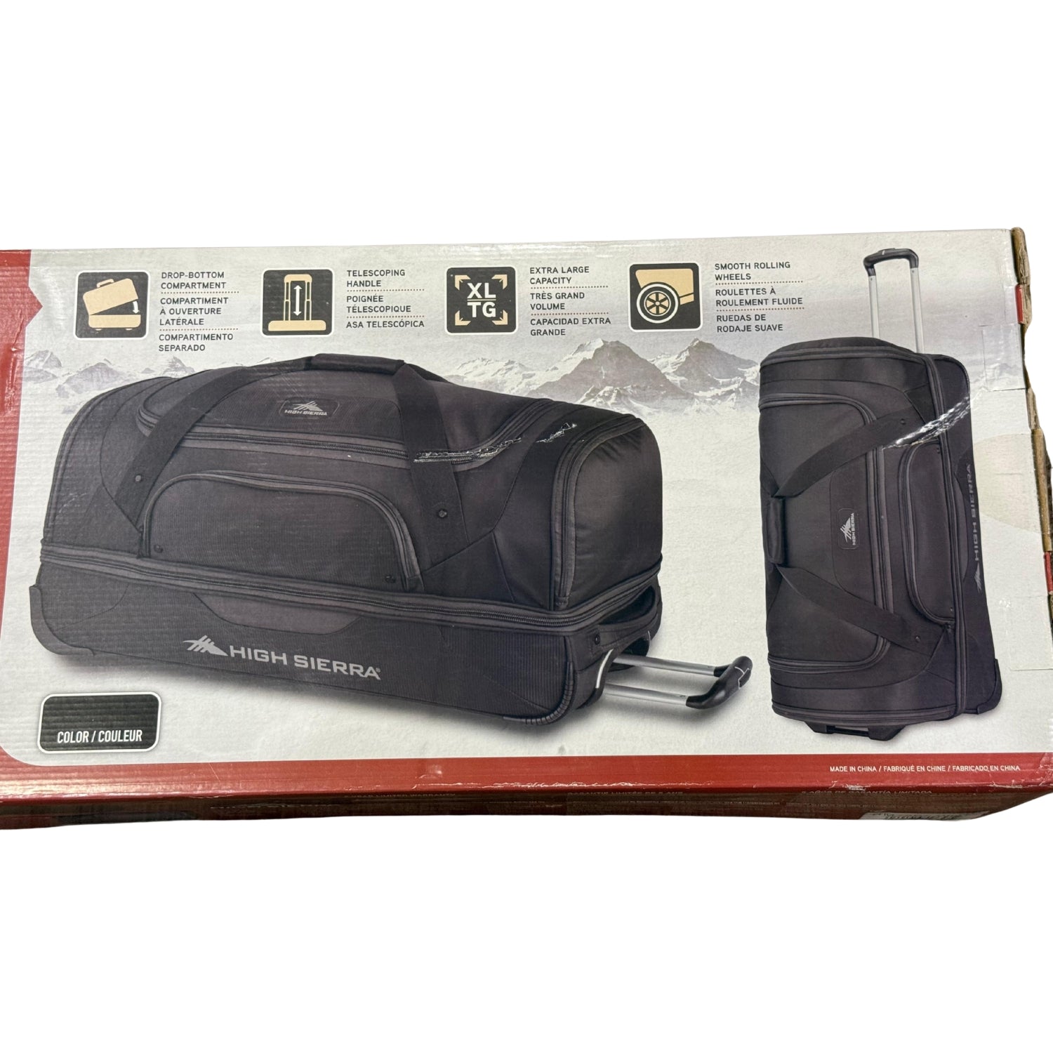 High Sierra 30inch Kit Bag Wheelie Duffle