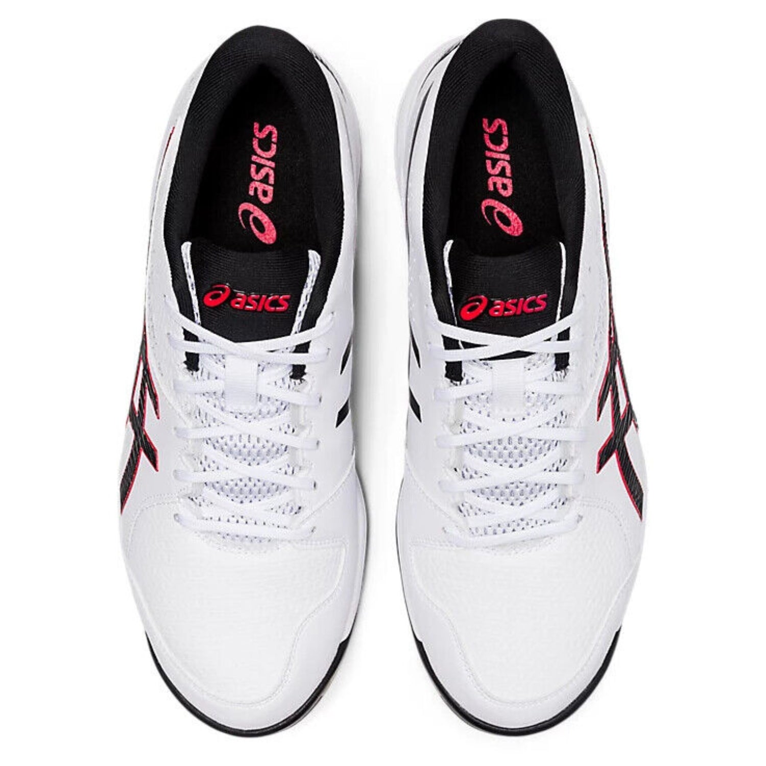 Asics Cricket Shoes, Model Gel-Peake 2, White/Black