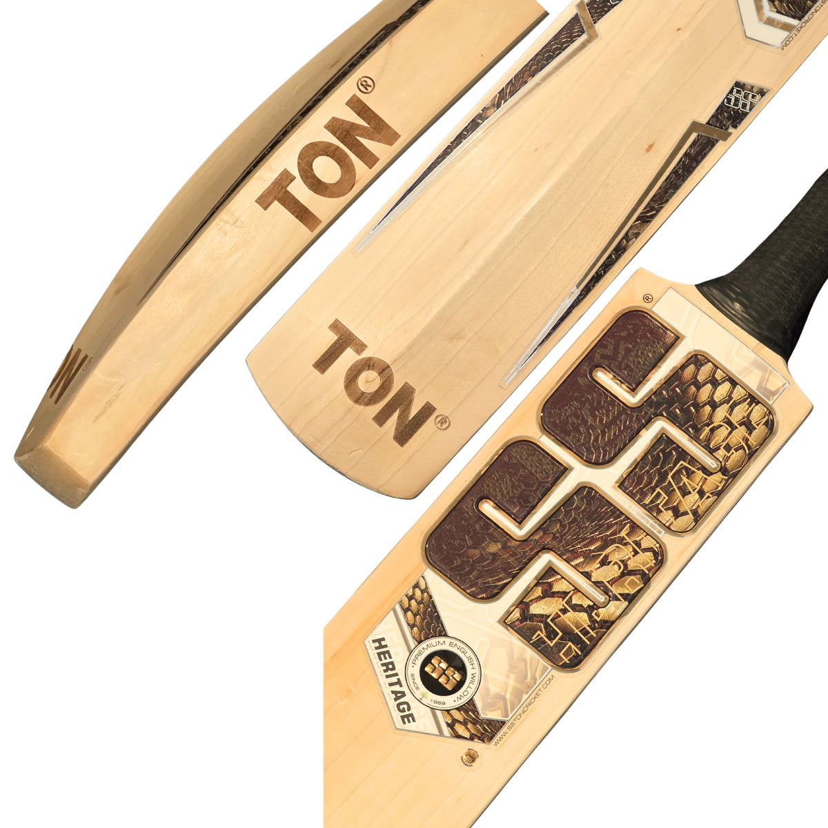 SS Cricket Bat Ton Sunridges Heritage English Willow SH
