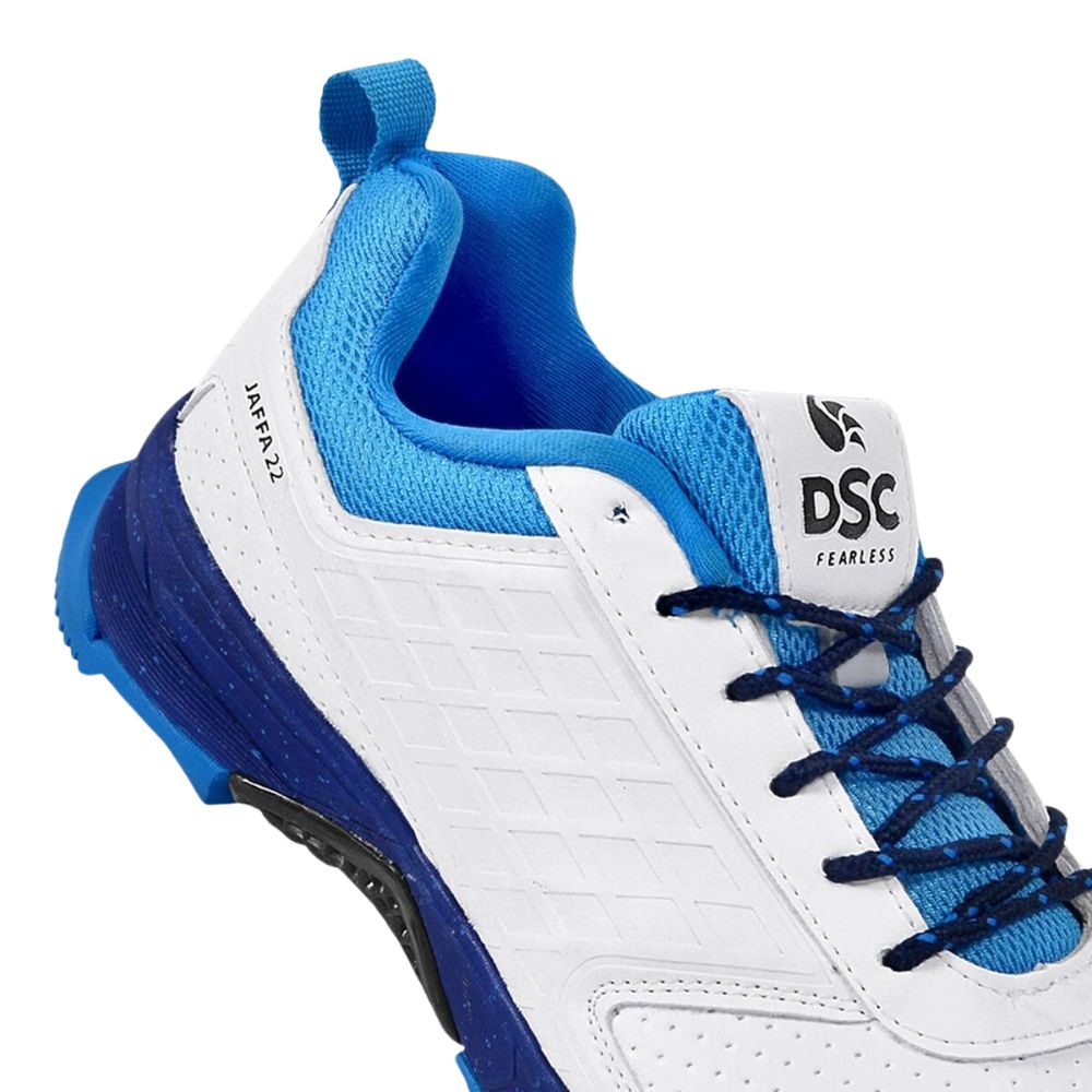 DSC Jaffa 22 Cricket Shoes - White/Navy