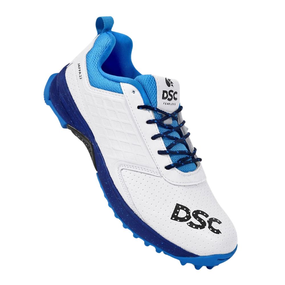 DSC Jaffa 22 Cricket Shoes - White/Navy