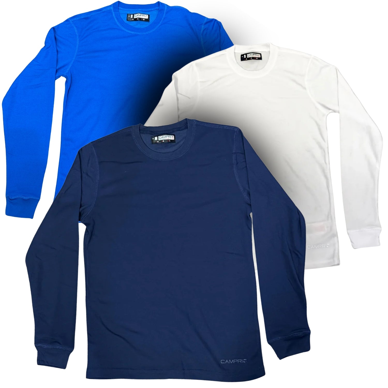Campri Cricket Uniform Shirt Blue/White/Royal Blue