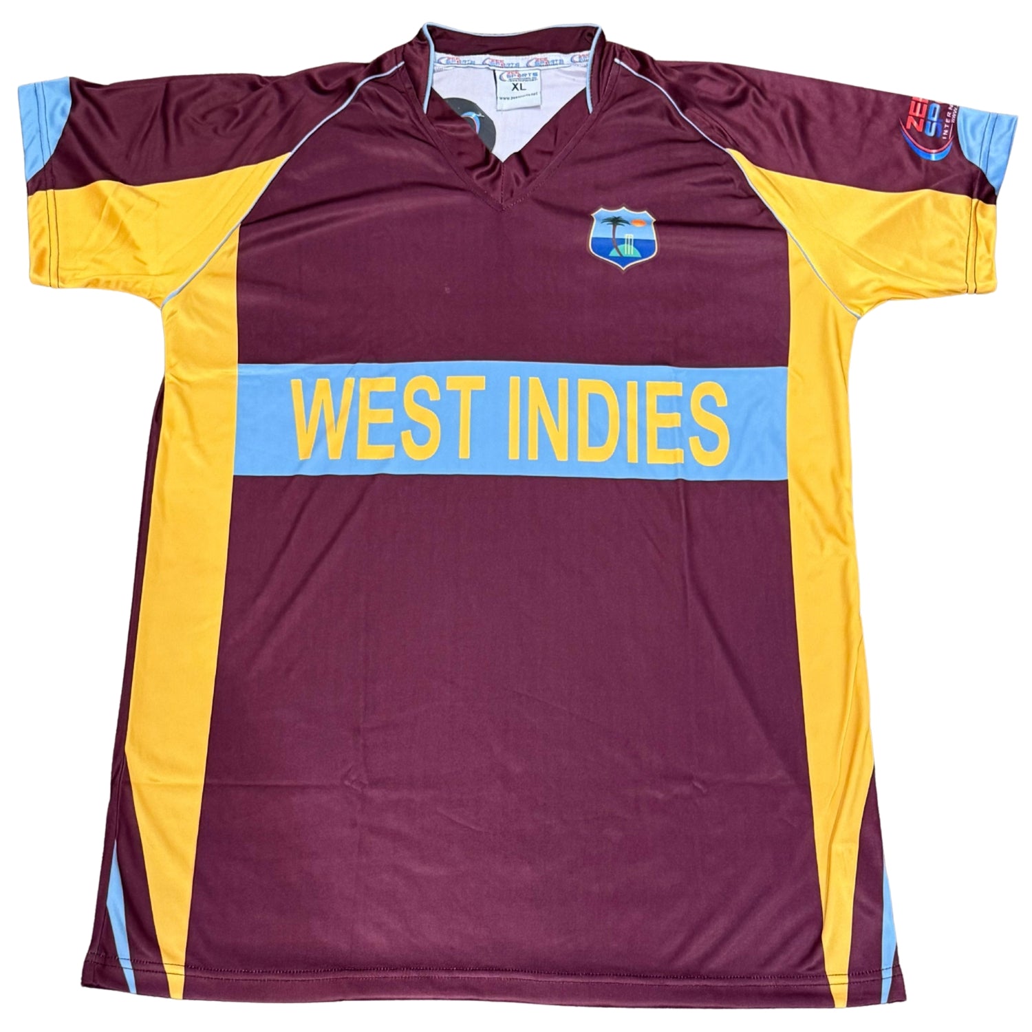 Zee Sports Cricket Uniform TShirt West Indies