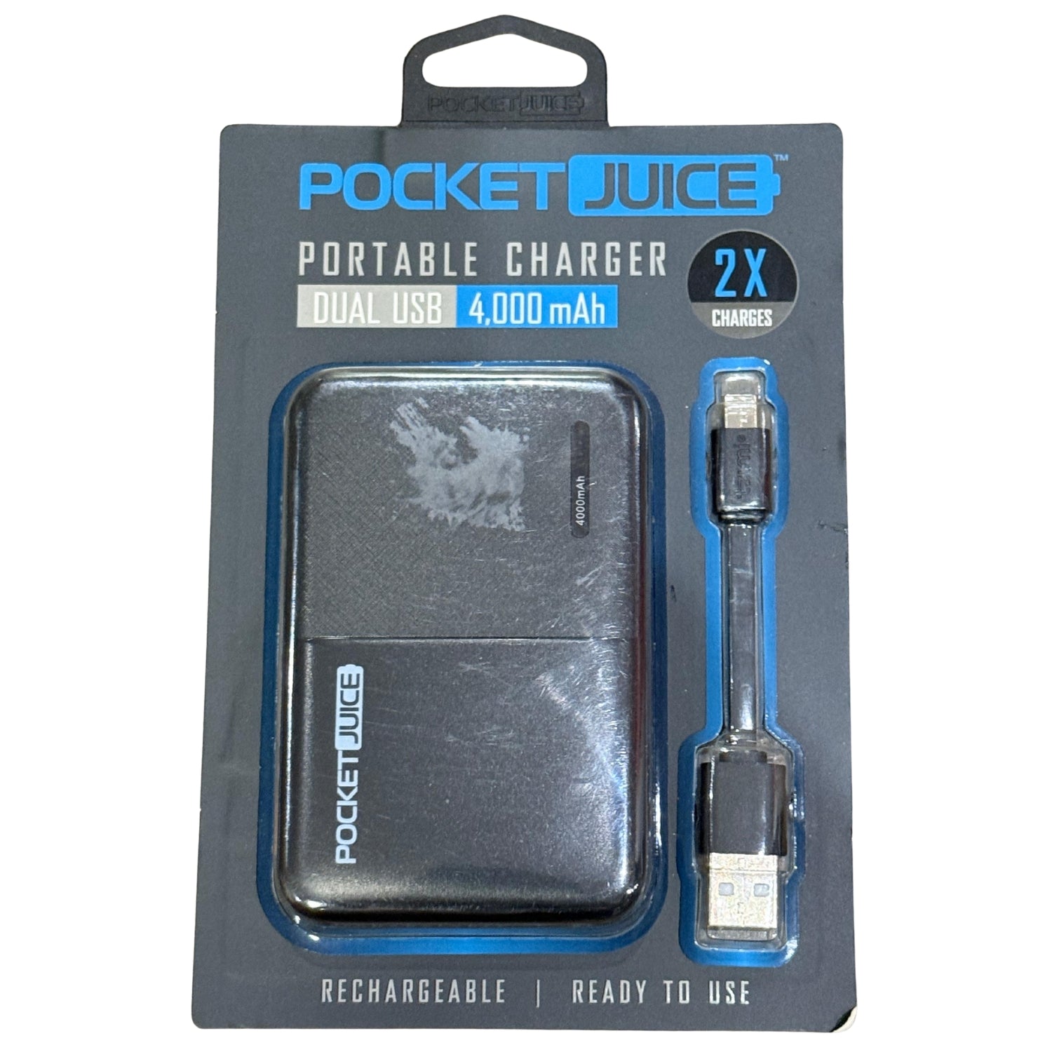 Tzumi Portable Charger/Powerbank PocketJuice 4000 mAh