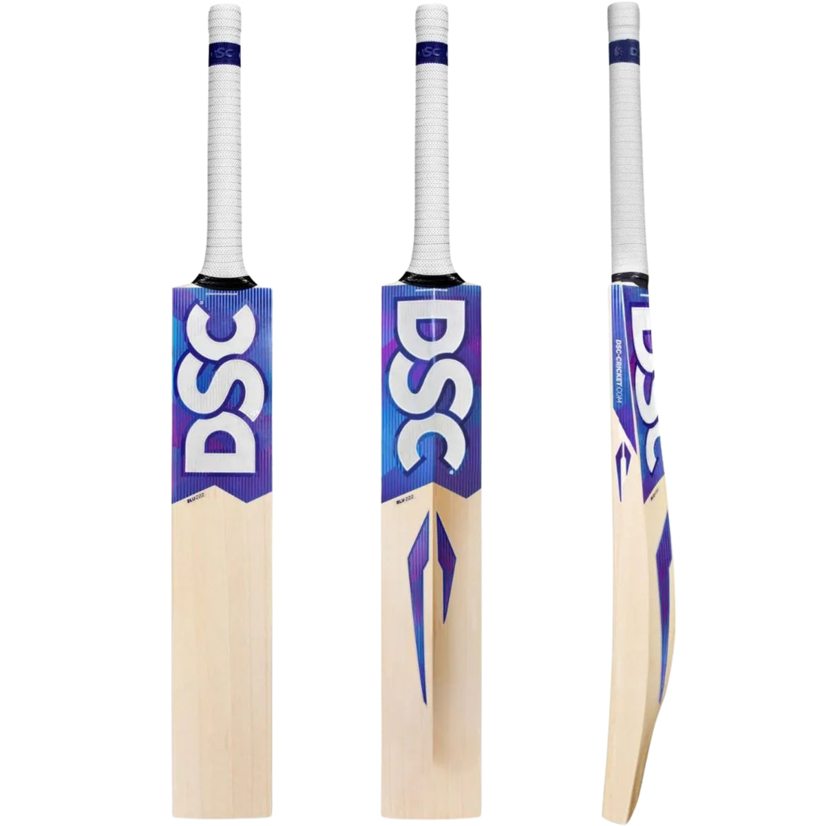 DSC Cricket Bat Blu222 Custom Made English Willow SH Adult - image 4