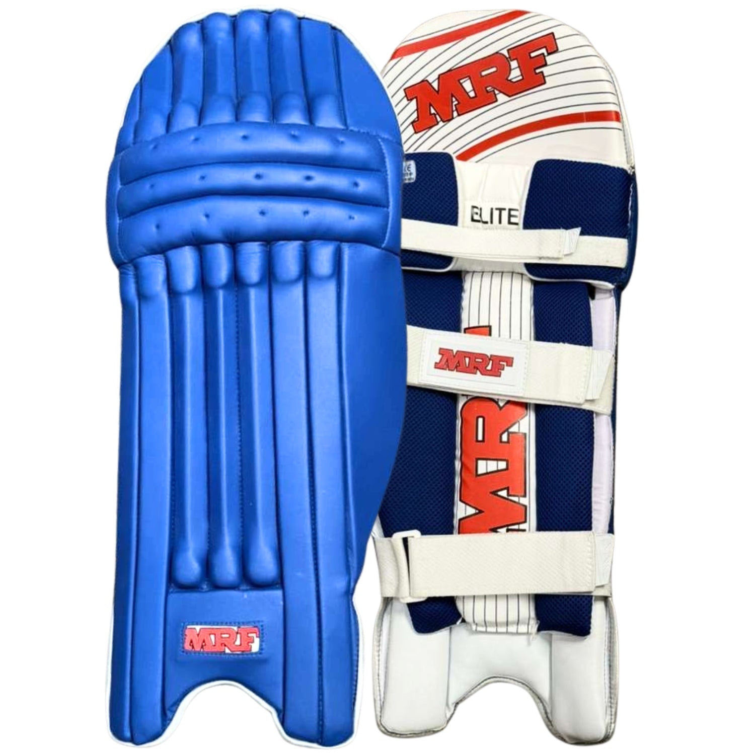 MRF Batting Pads Elite Blue Right Hand