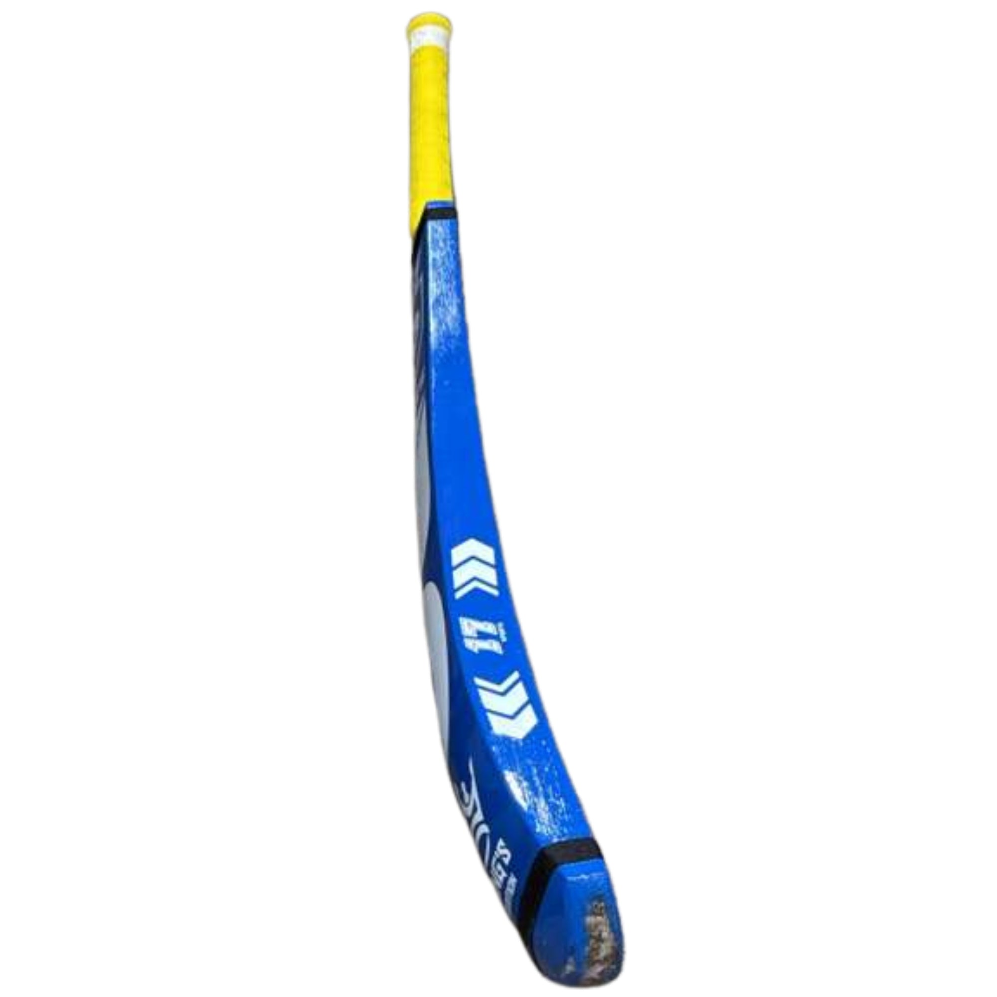 JD Sports Cricket Bat Kings Edition Hard Tennis Coca Wood Long Blade Blue
