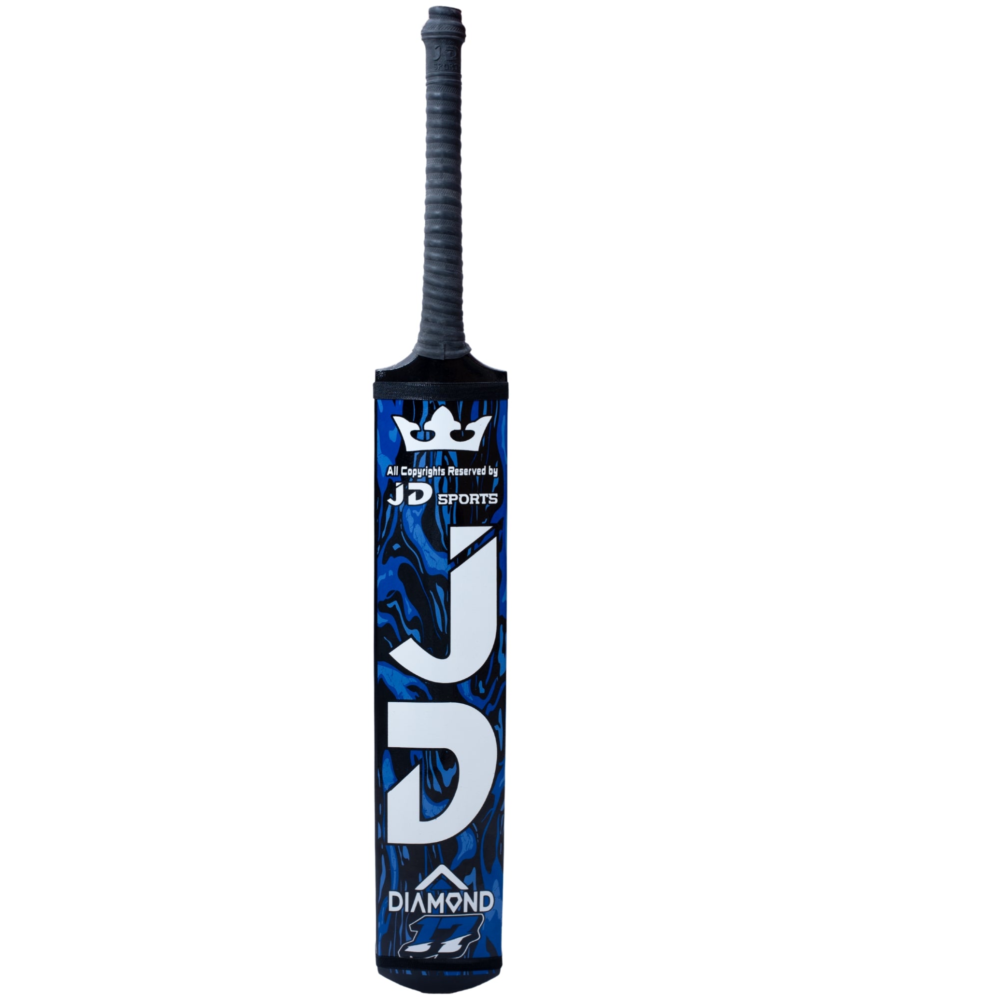 JD Sports Cricket Bat Diamond Player Edition Coconut Wood Tape Tennis Blue