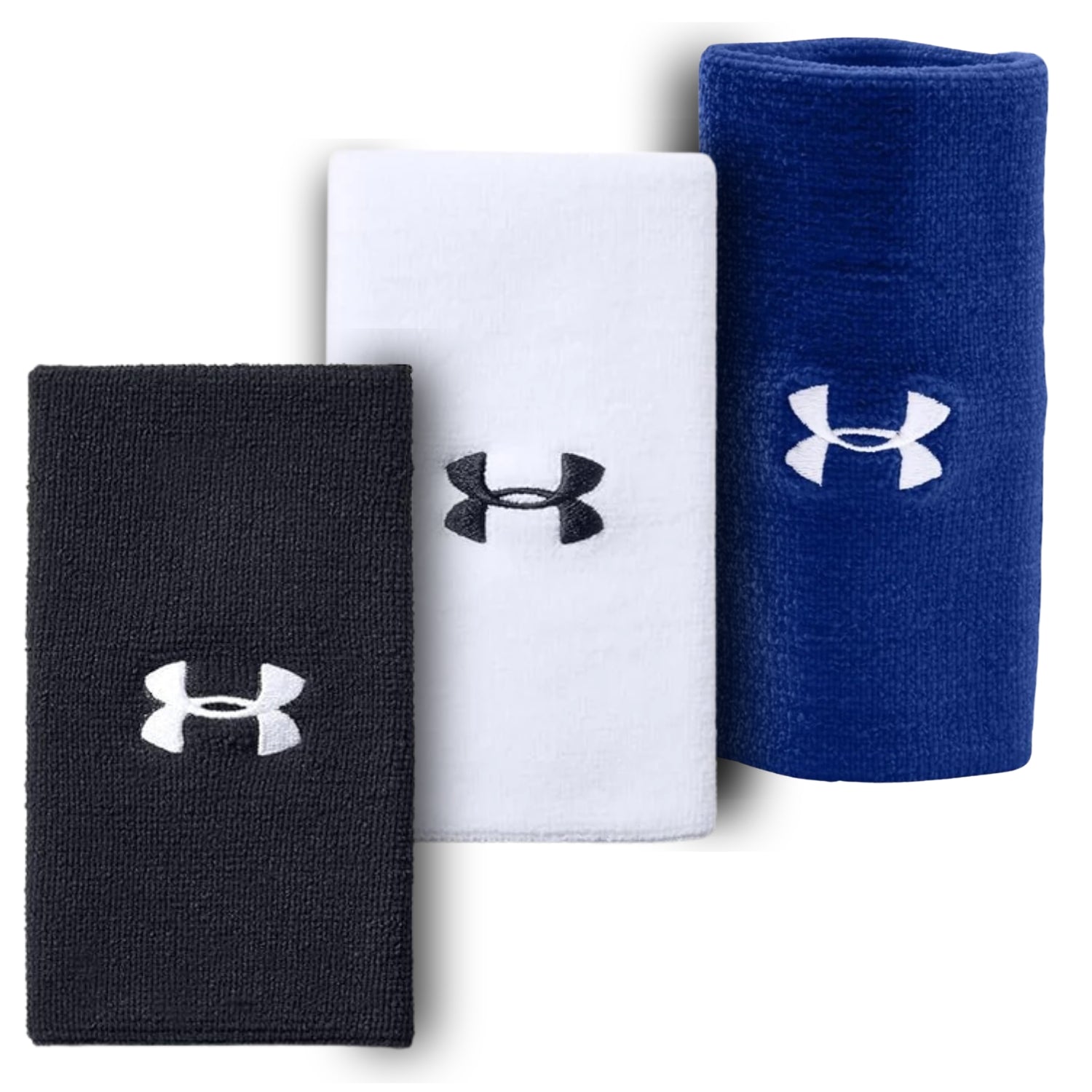 Under Armour Wrist Bands 6" Pack of 2