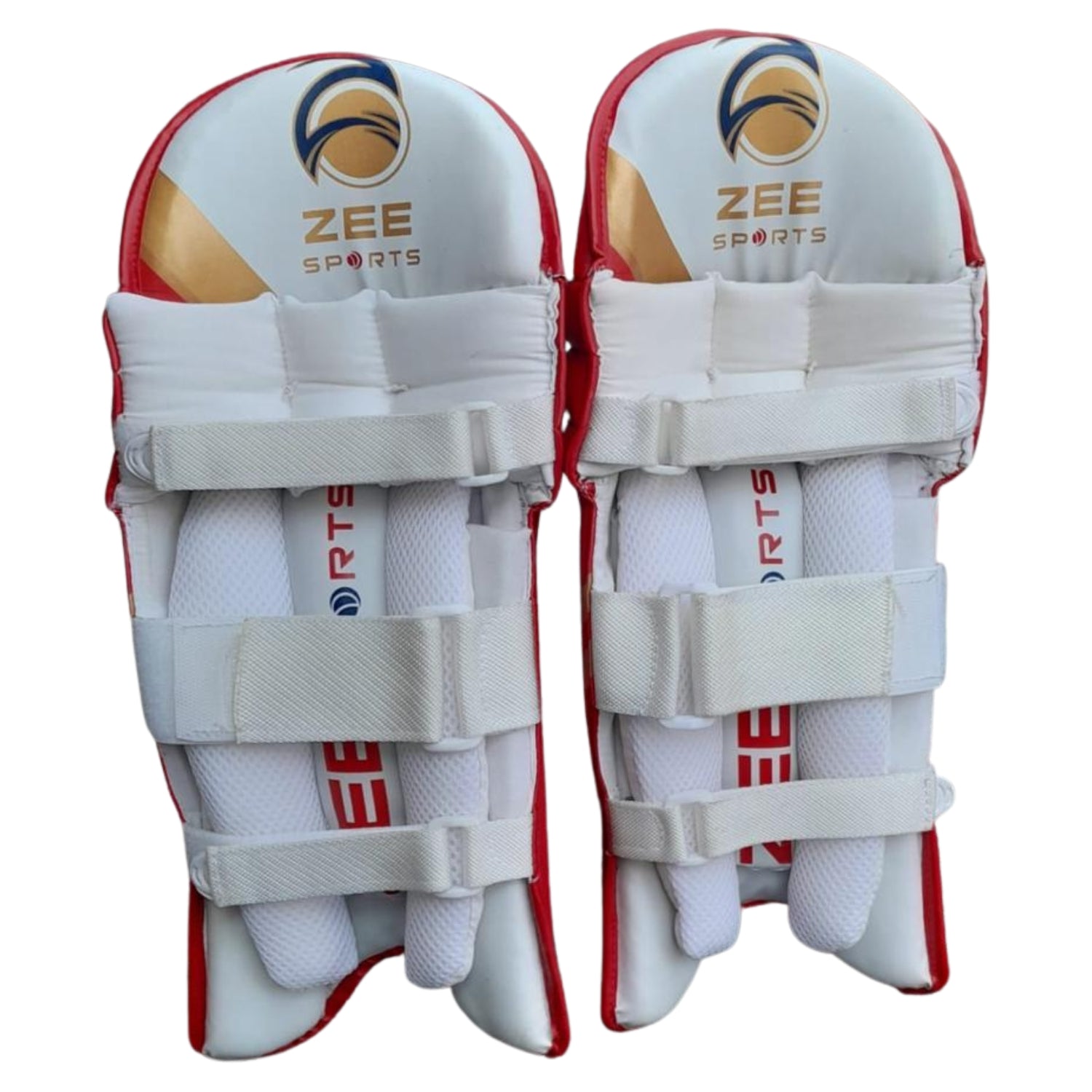 Zee Sports Batting Pads Sonic-Range Junior, XXS, Red