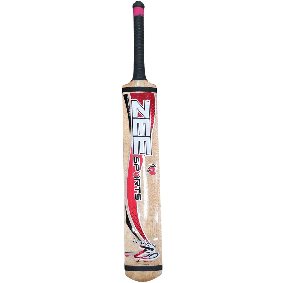 Zee Sports Hard Tennis Bat Limited Edition Platinum T20 Alvin Kallicharran Edition Coca wood SH