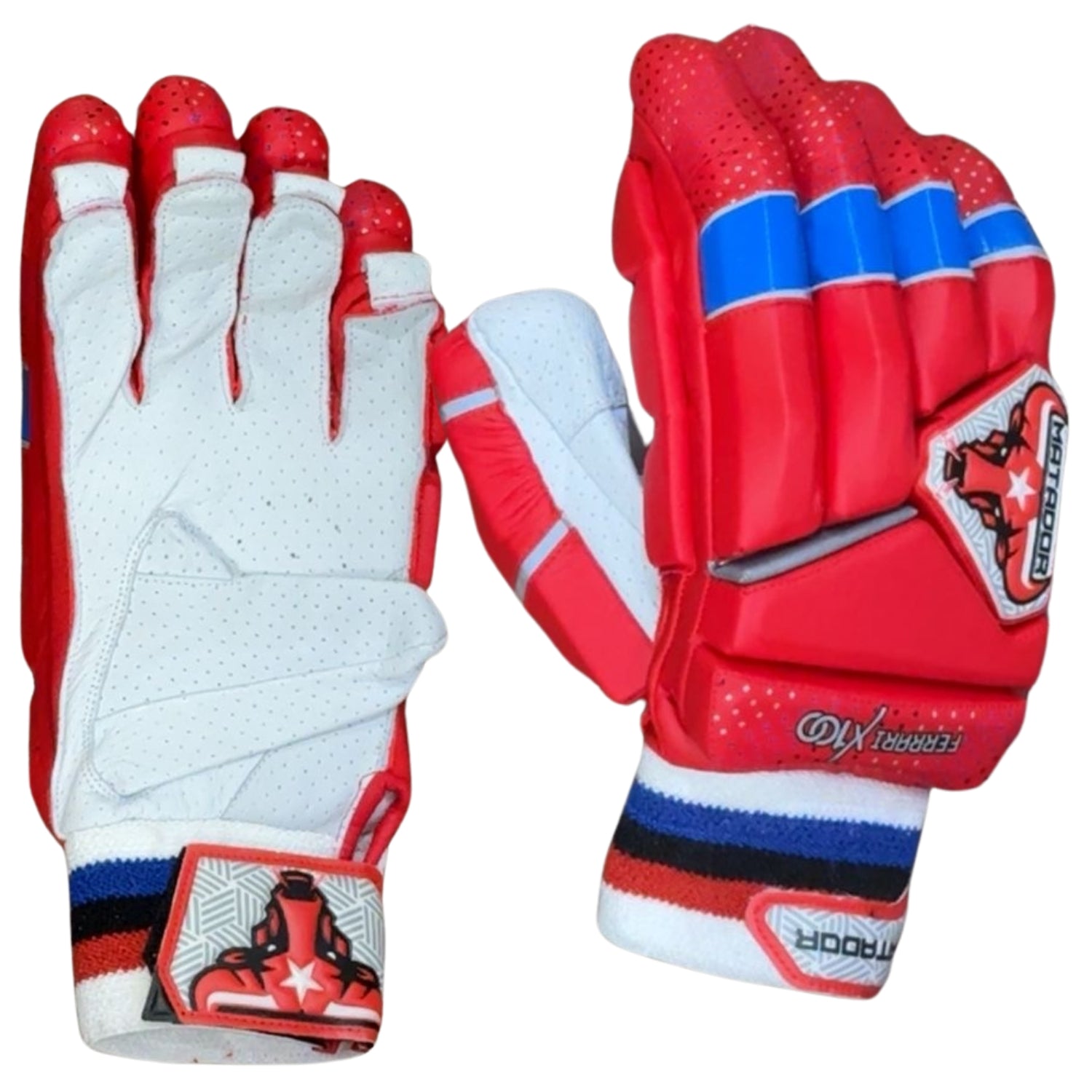 Matador Cricket Batting Gloves Ferrari X100 Red