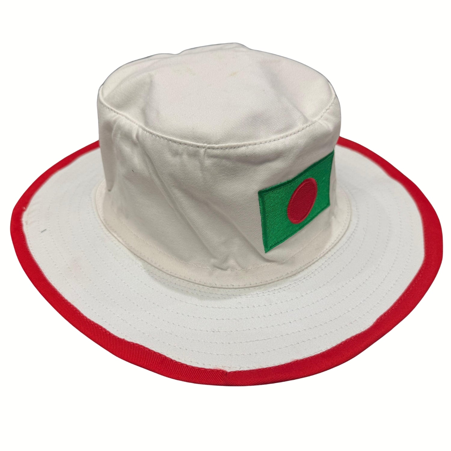 Zee Sports Sun Hat Bangladesh Team Green & Red/ White & Red