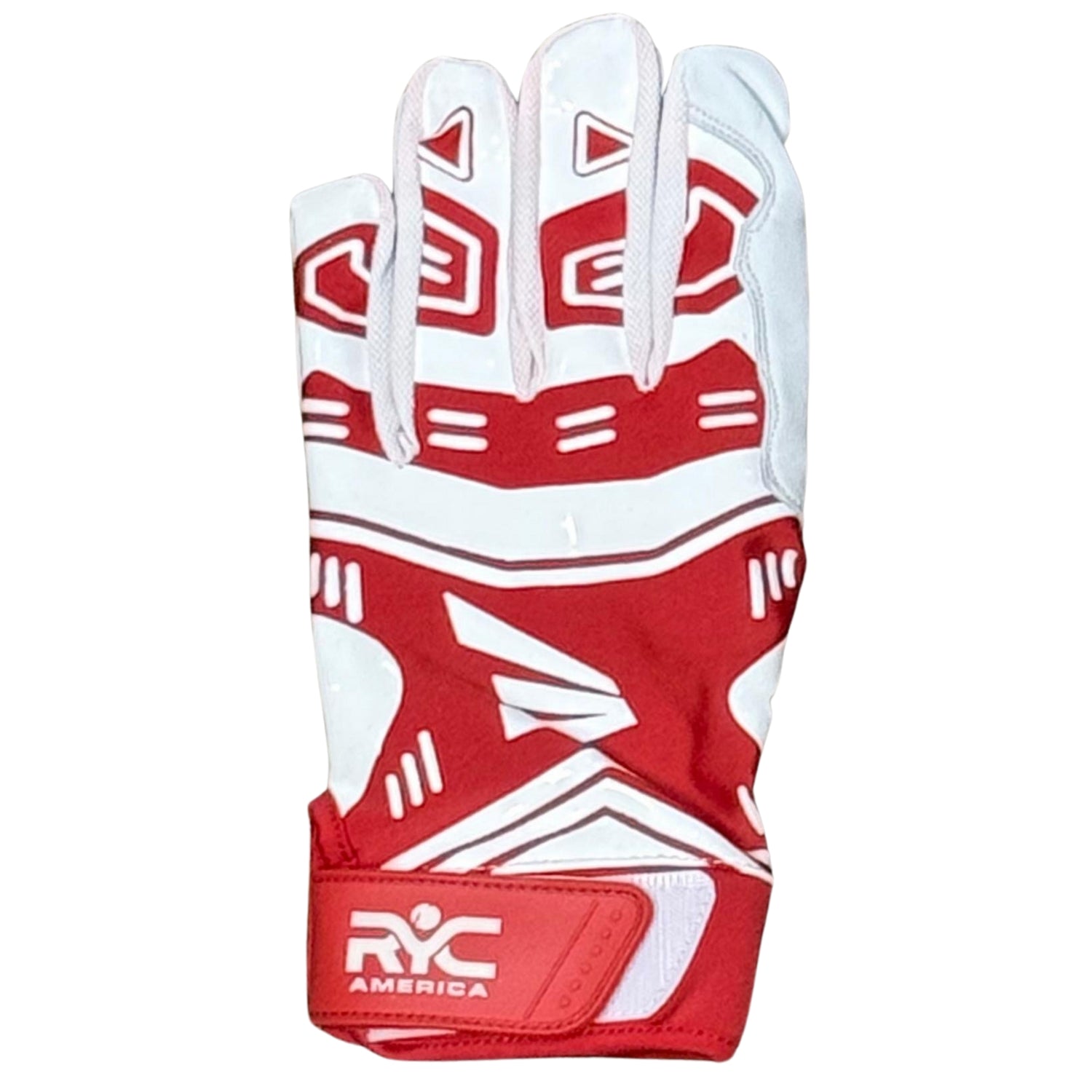 Zee Sports Batting Gloves RYC America Hard Tennis RED