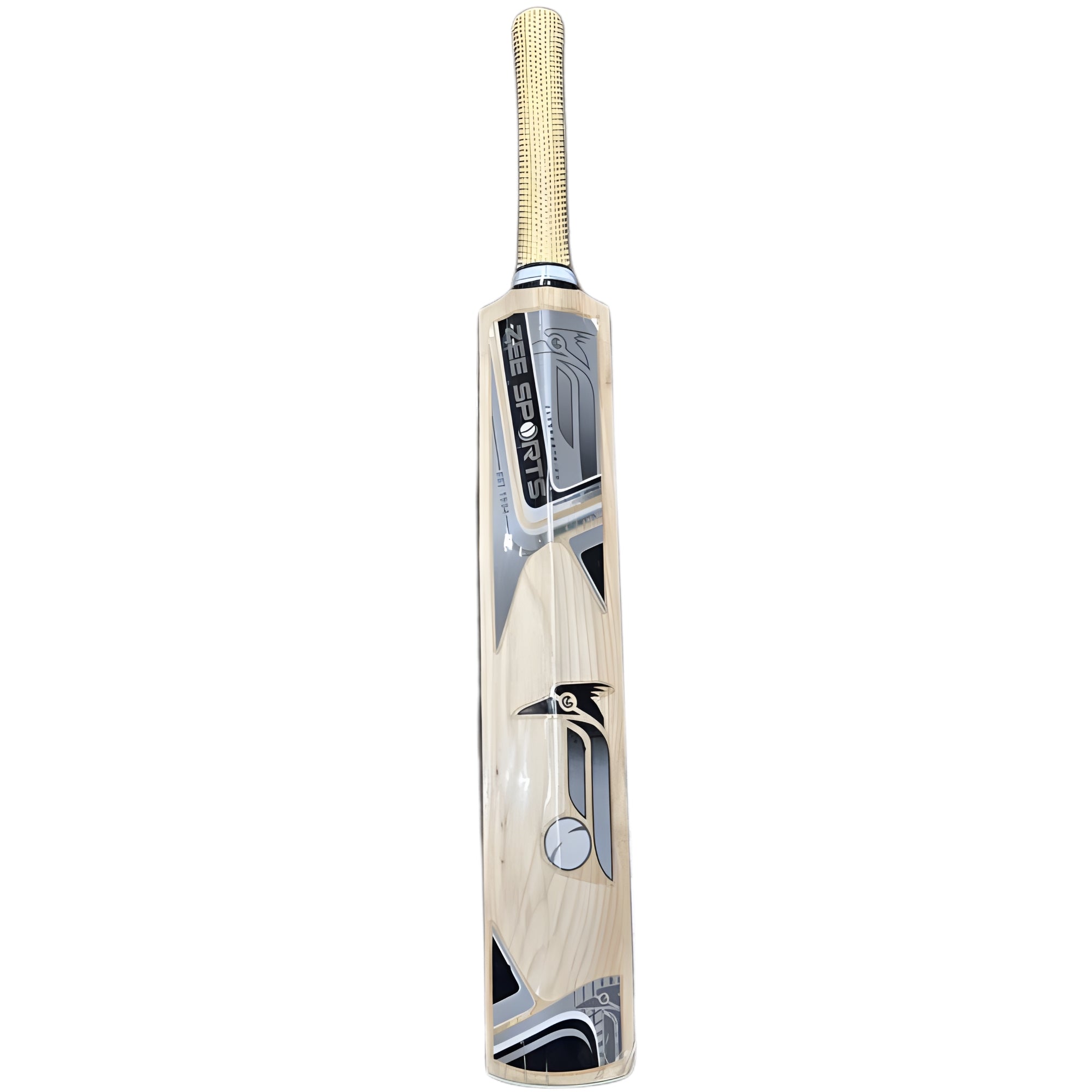 Zee Sports Cricket Bat Woodpecker Youth Series English Willow Silver