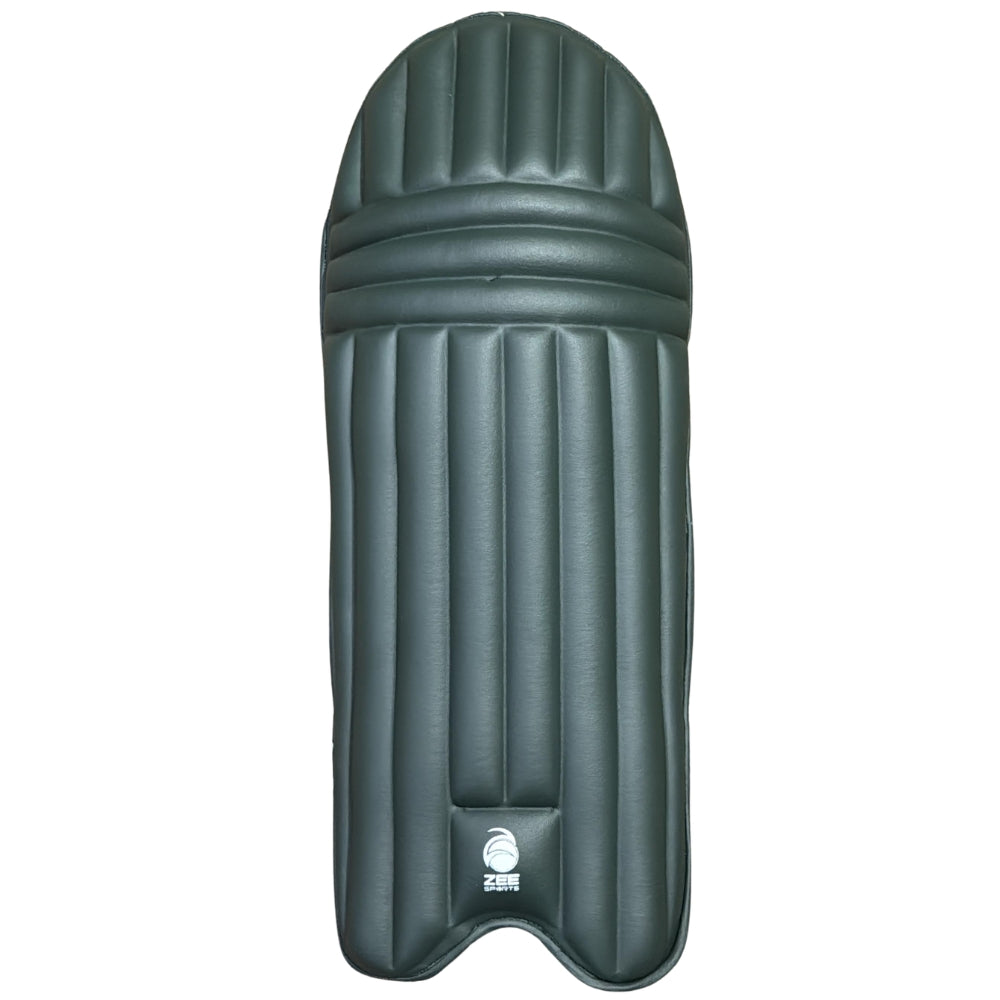 Zee Sports Batting Pads Double Strap GelTech Green