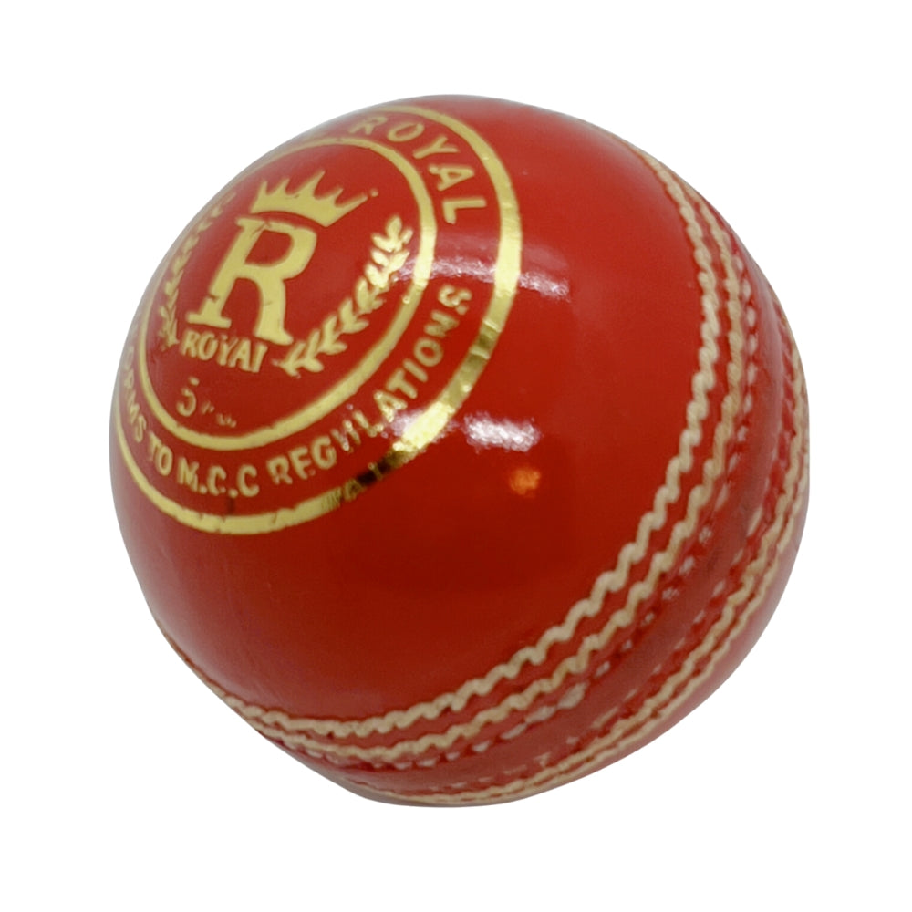 Zee Sports Cricket Ball Royal 7-Star Red