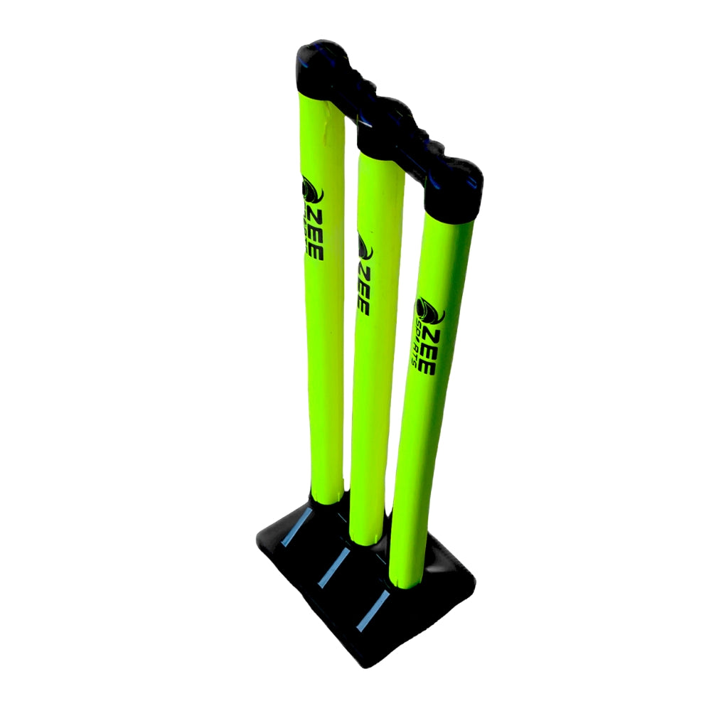 Zee Sports Stumps Flexible Rubber Stumps With Heavy Base
