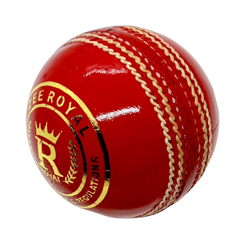 Zee Sports Cricket Ball Royal 7-Star Red