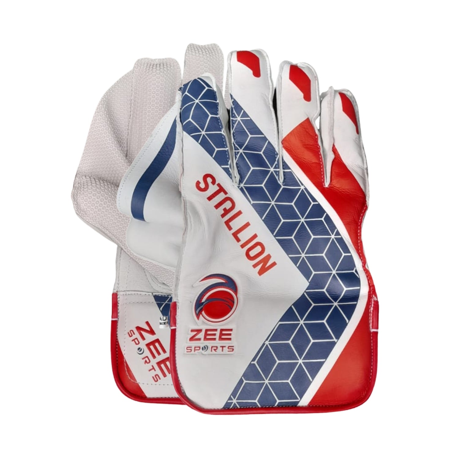 Zee Sports Wicket Keeping Gloves, Model Stallion 5-Star, Adult