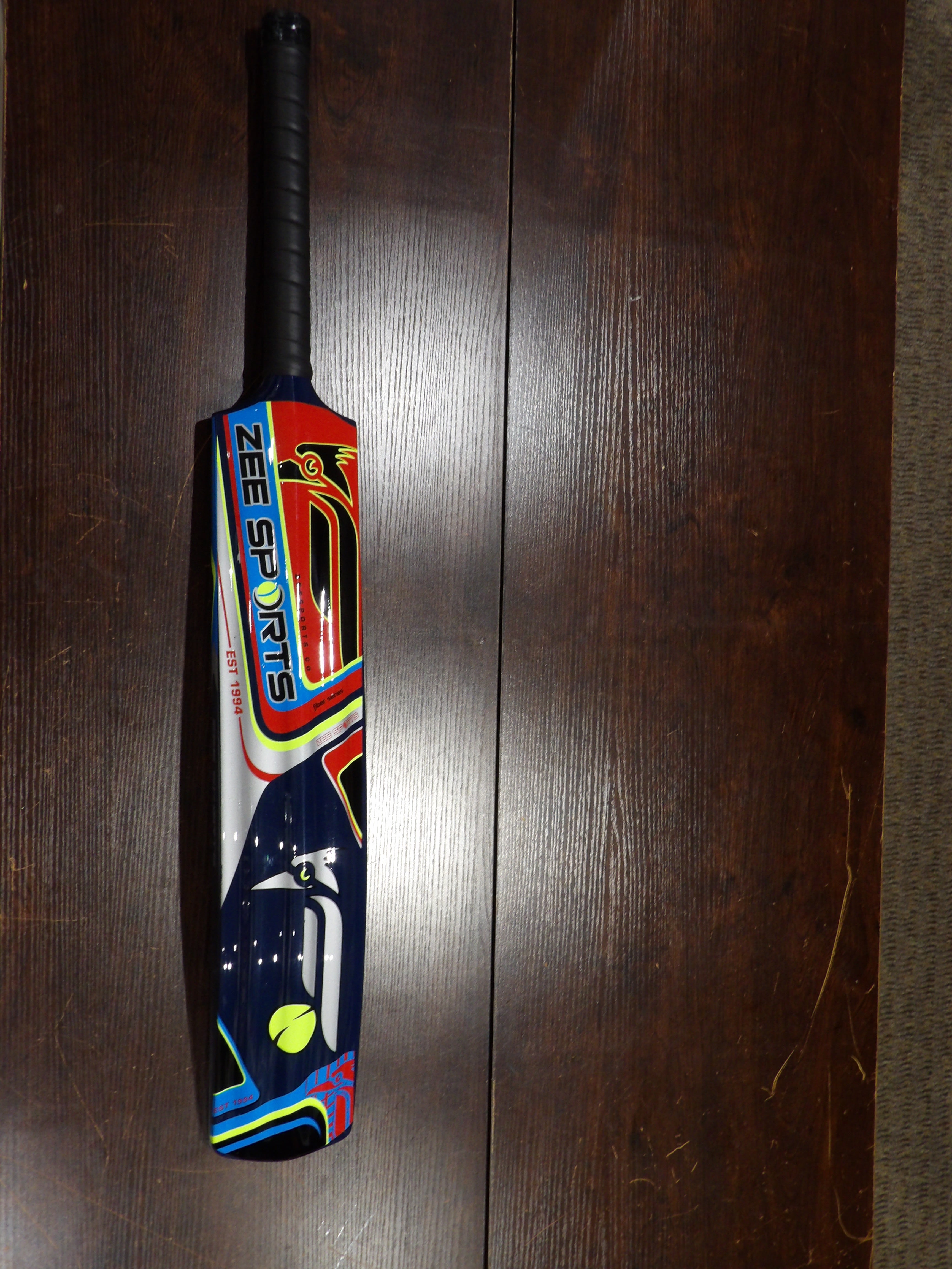 Zee Sports Woodpecker Fiberglass Cricket Tennis Bat | Blue