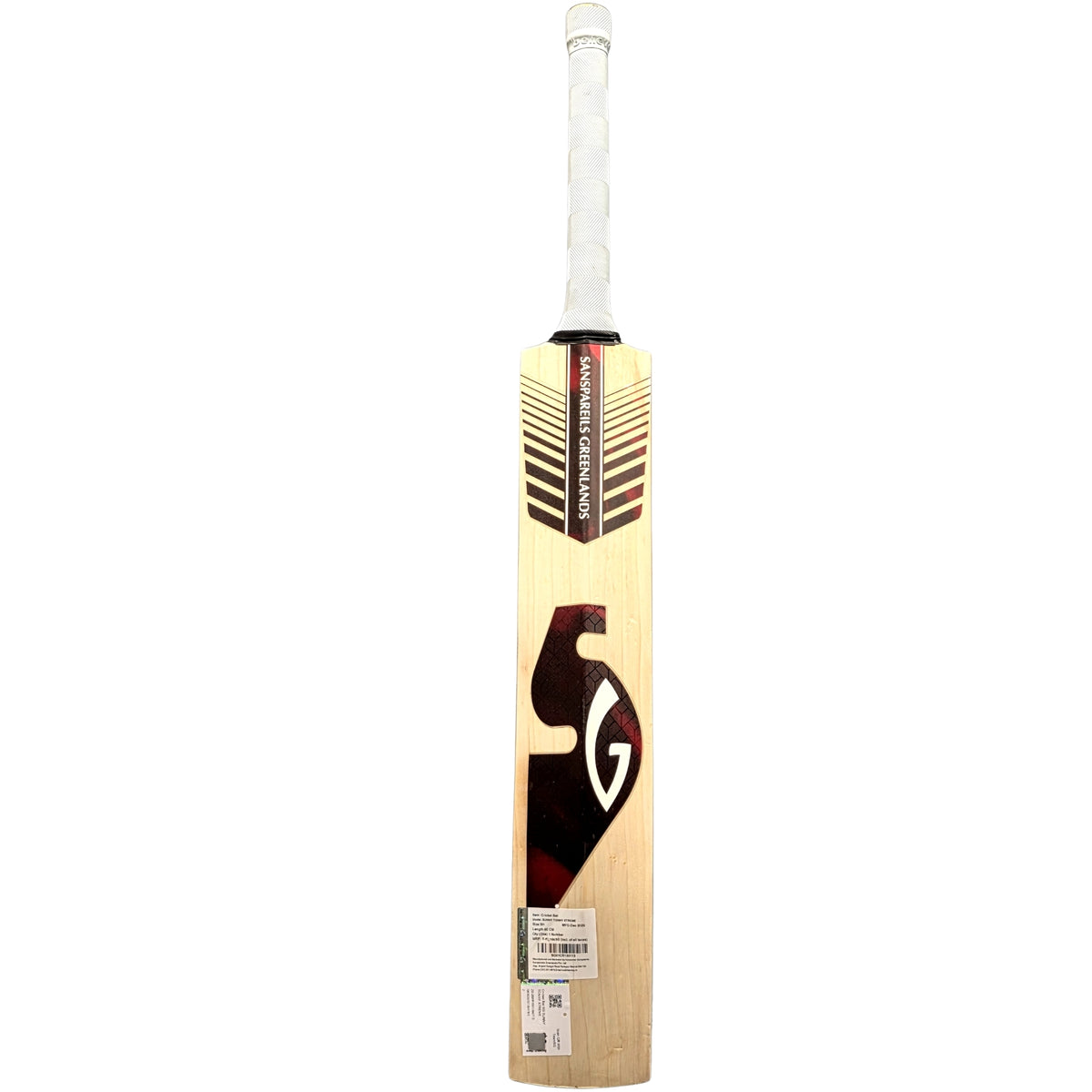 SG Cricket Bat Sunny Tonny Xtreme Player Sunil Gavaskar English Willow SH Adult