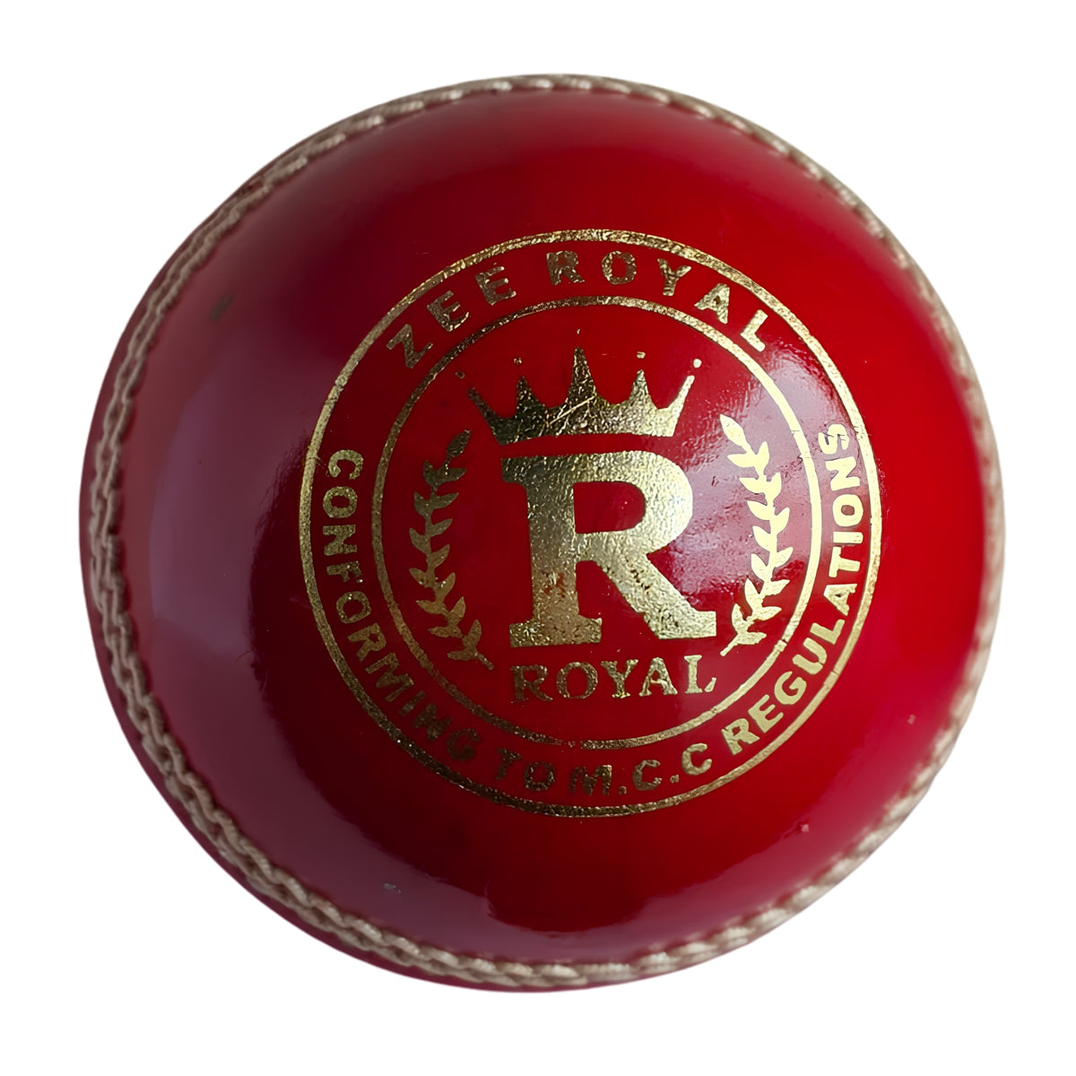 Zee Sports Cricket Ball Royal 7Star Cherry Red