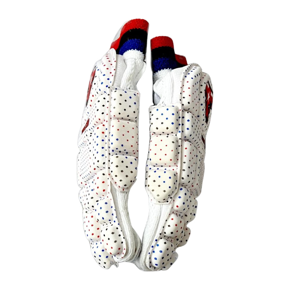 Matador Hard Tennis Cricket Batting Gloves White