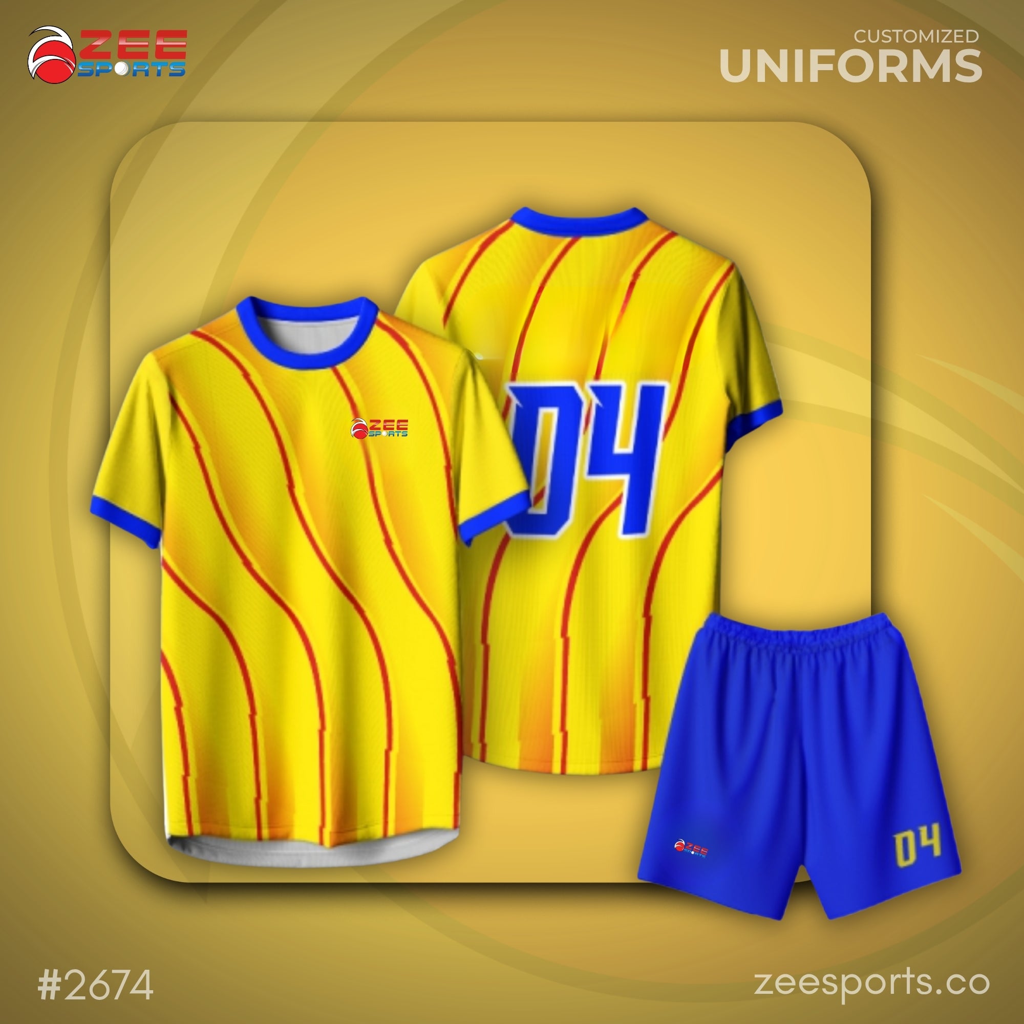 2674 | Zee Sports Uniform Shirts