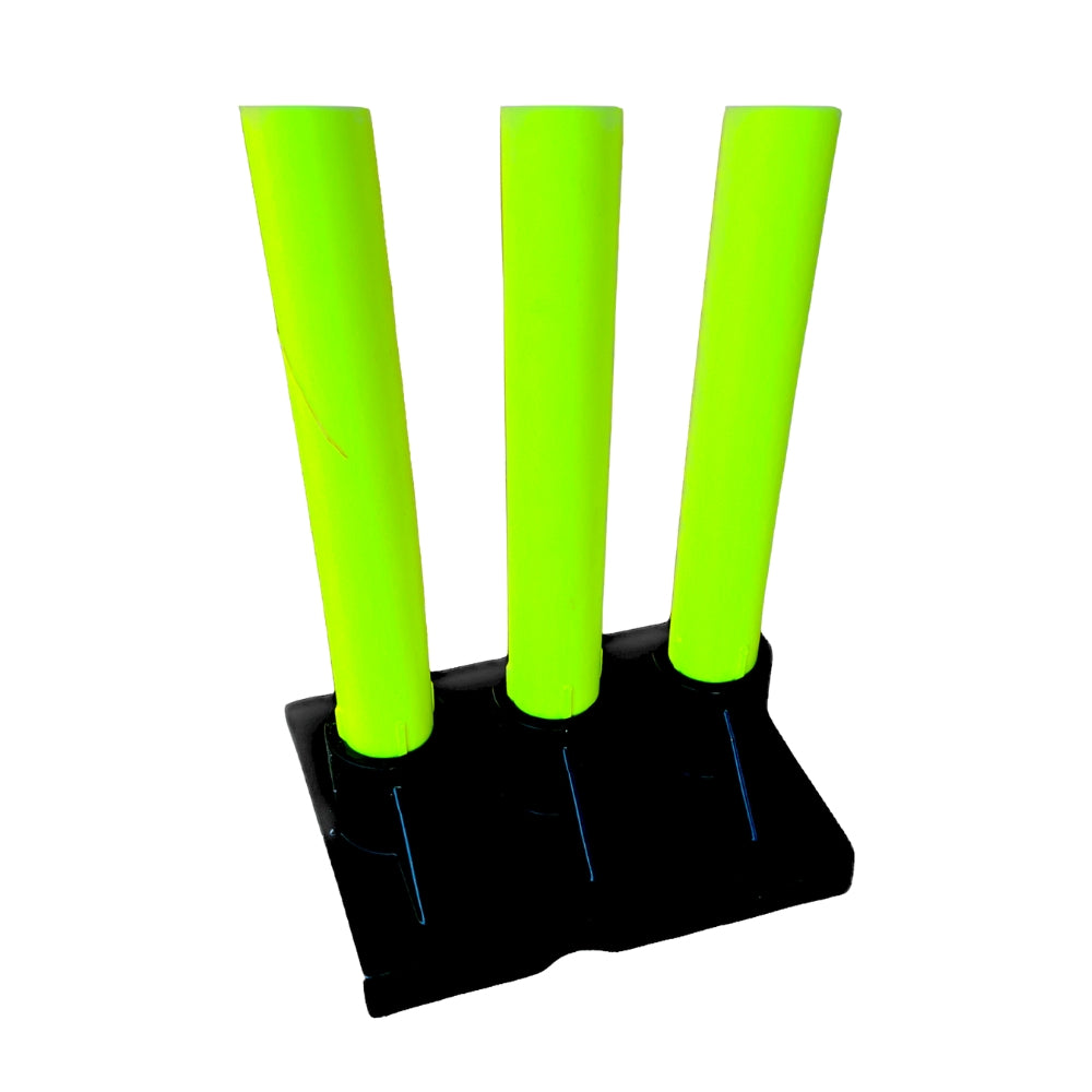Zee Sports Stumps Flexible Rubber Stumps With Heavy Base