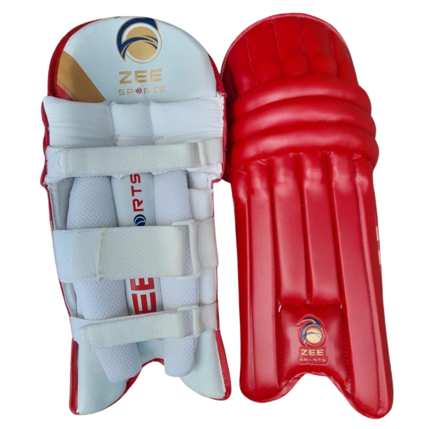 Zee Sports Batting Pads Sonic-Range Junior, XXS, Red