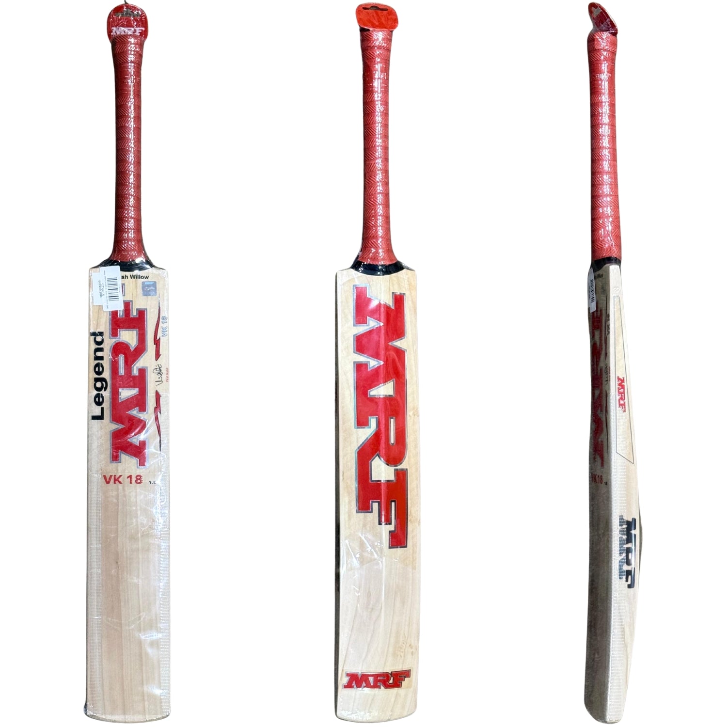 MRF Cricket Bat VK18 1.0 Harrow English Willow