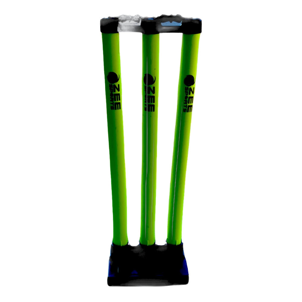 Zee Sports Stumps Flexible Rubber Stumps With Heavy Base