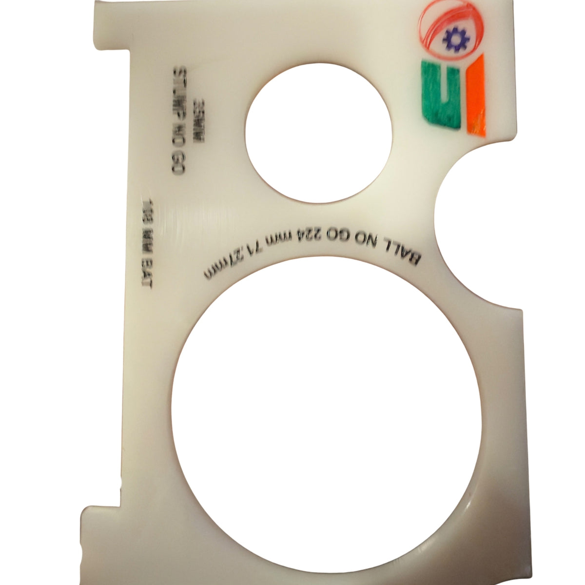 Zee Sports Cricket Multi Gauge Tool for Bat Ball & Stump Measurement Gauge