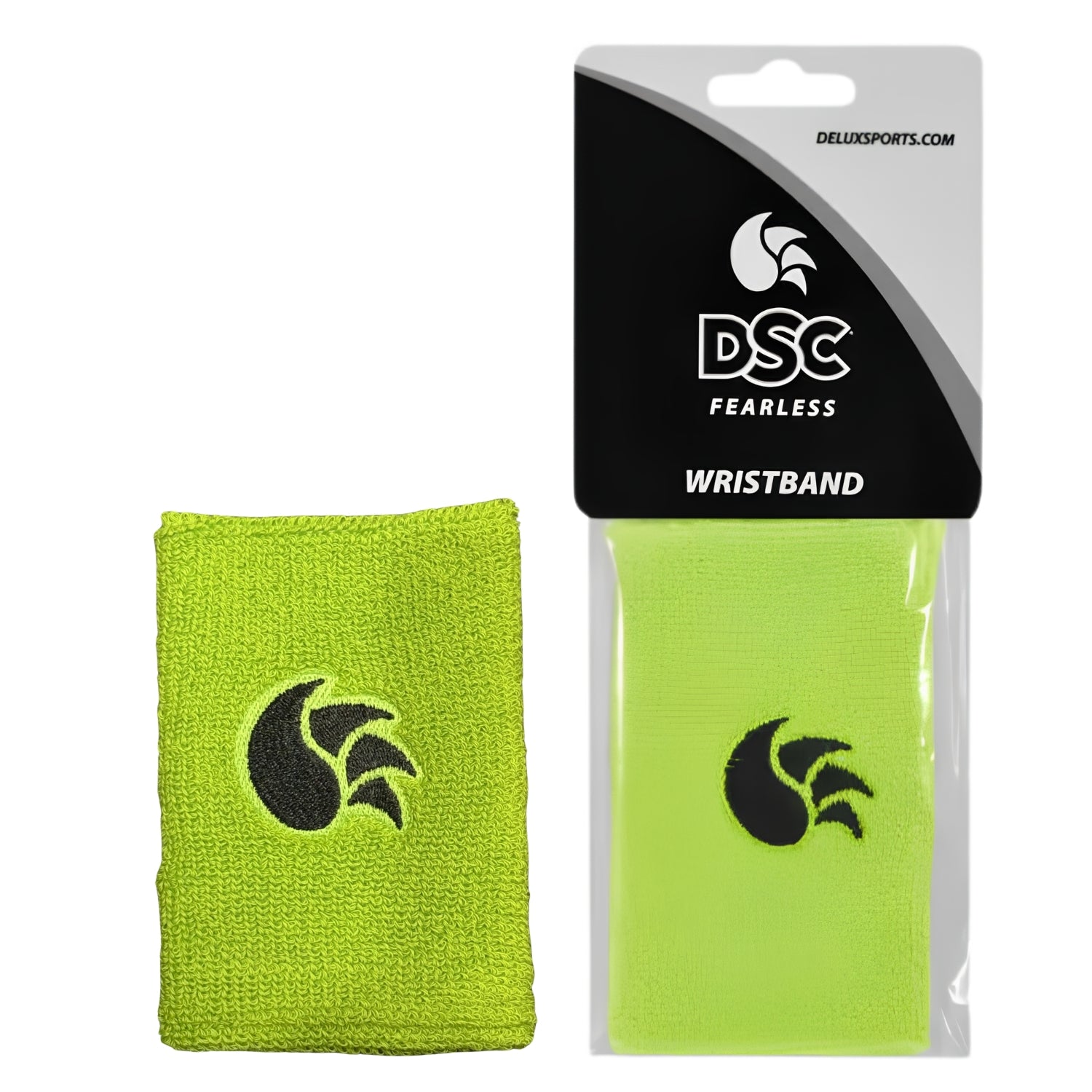 DSC Wristband Single & Pack of 4 Green/White/Blue/Orange