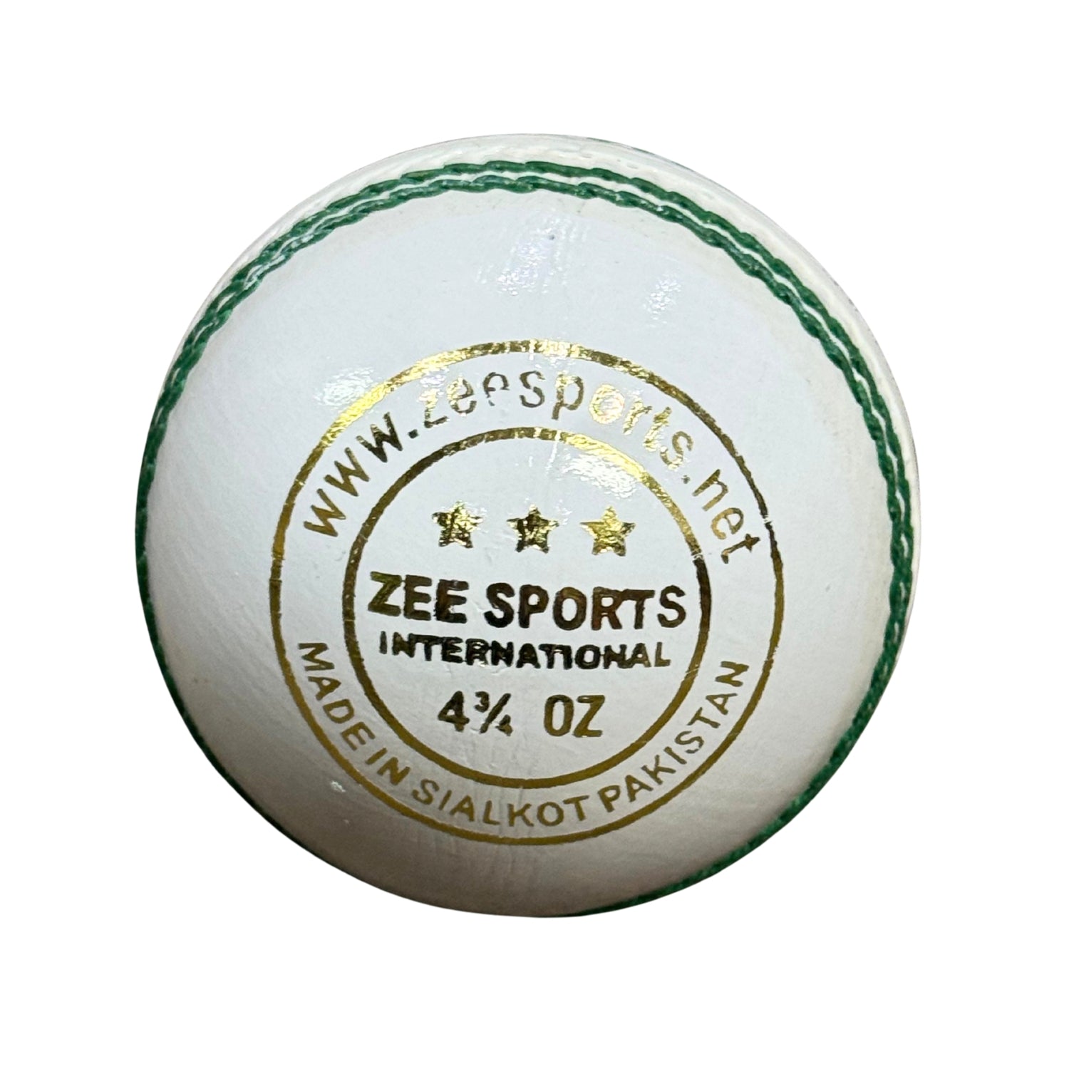 Zee Sports Cricket Ball Super Dragan Youth White/Neon Pink