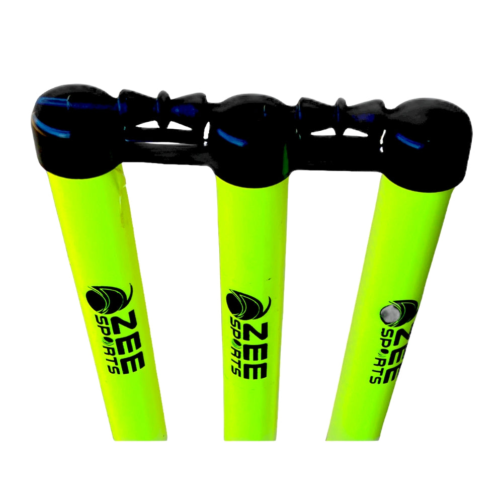 Zee Sports Stumps Flexible Rubber Stumps With Heavy Base
