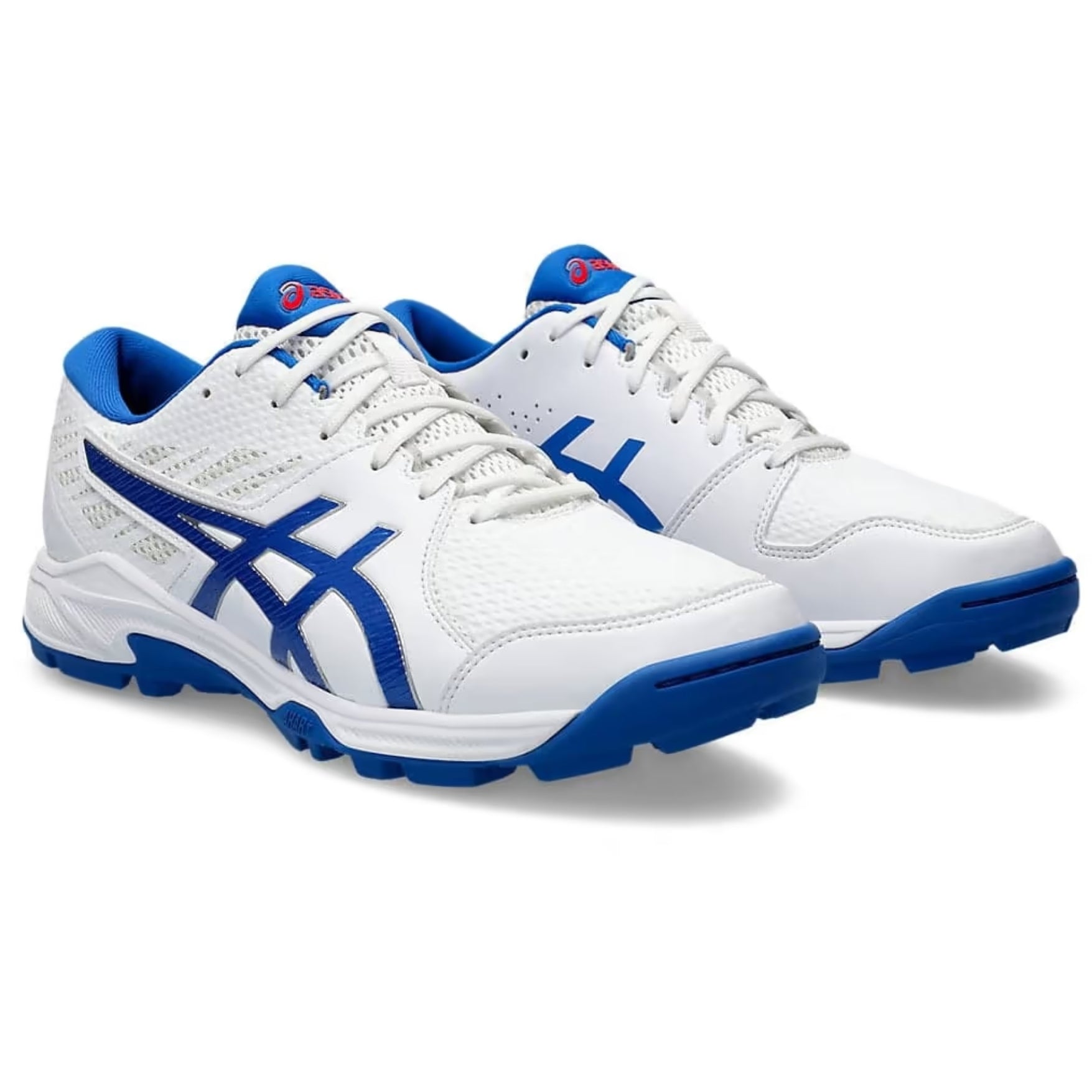 Asics Gel-Peake 2 White Tuna Blue Cricket Shoes 2024 MODEL