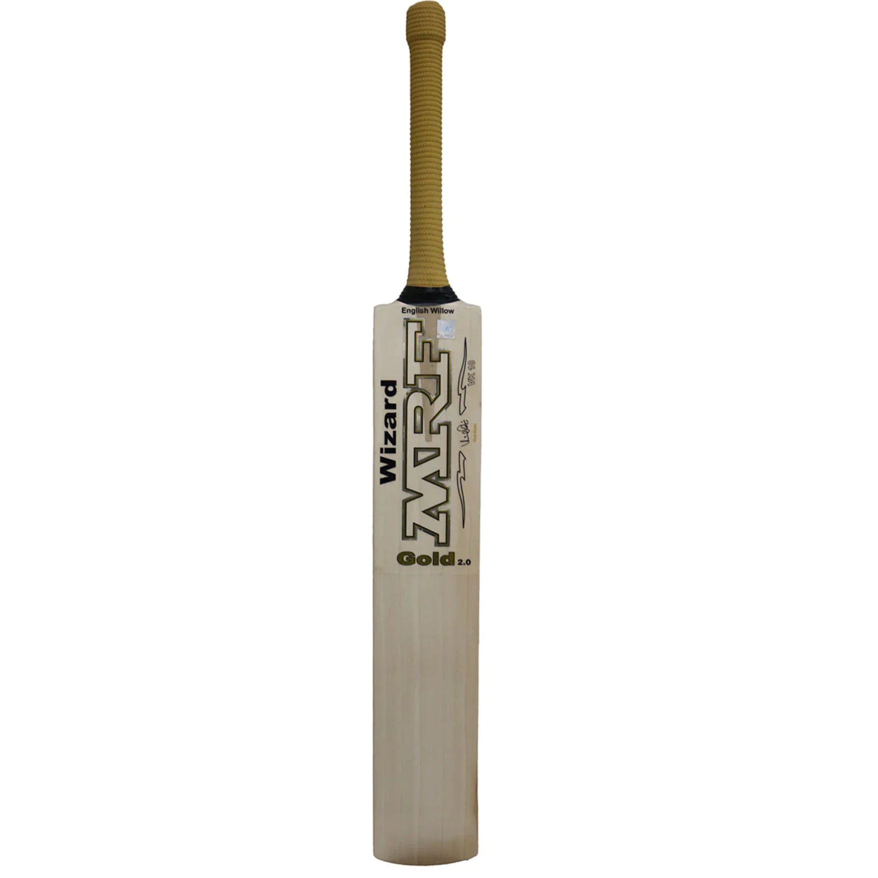 MRF Cricket Bat Wizard-Gold-2.0 English Willow 2024 Model