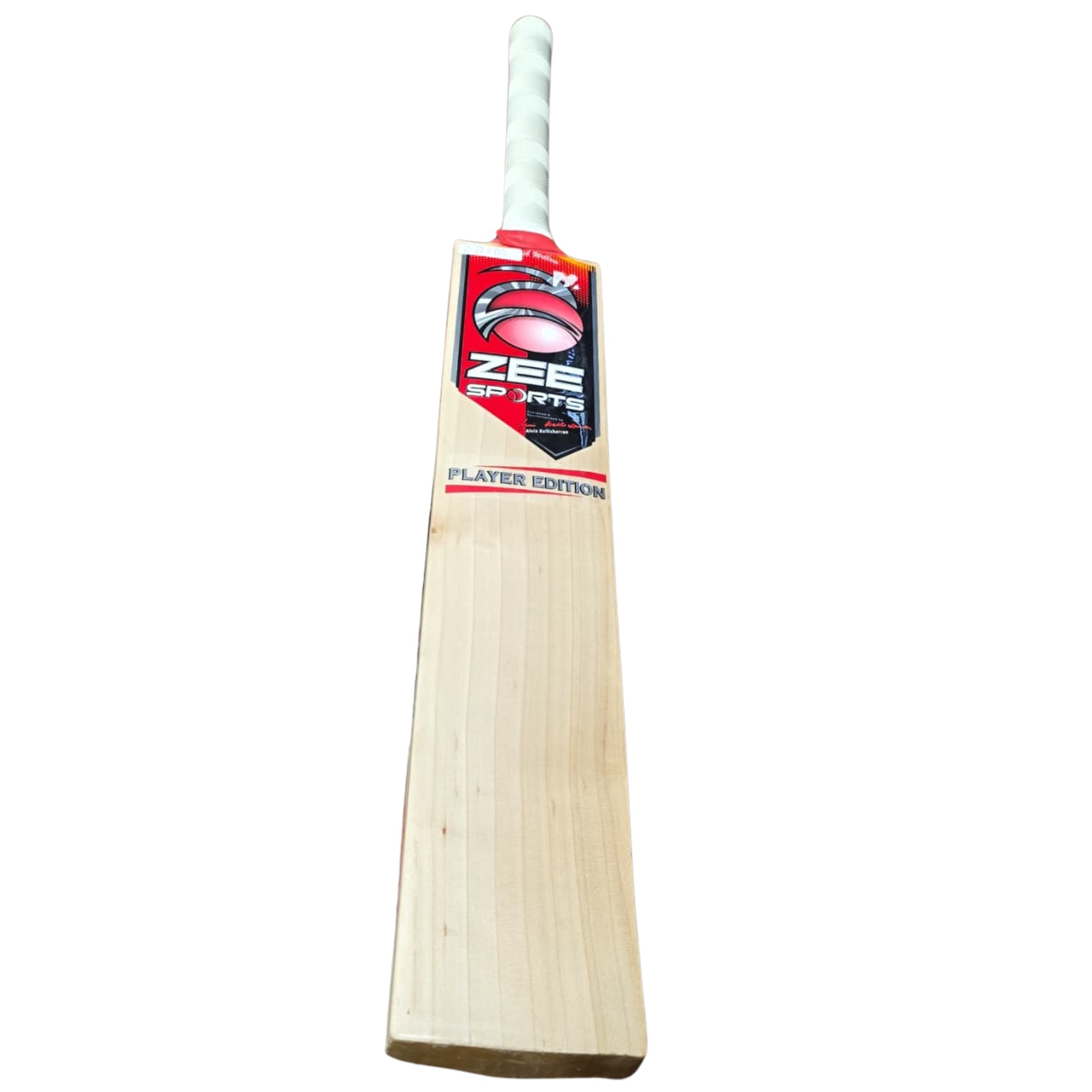 Zee Sports Cricket Bat Reserve Edition English Willow Custom Made Designed By Sir Alvin Kallicharran