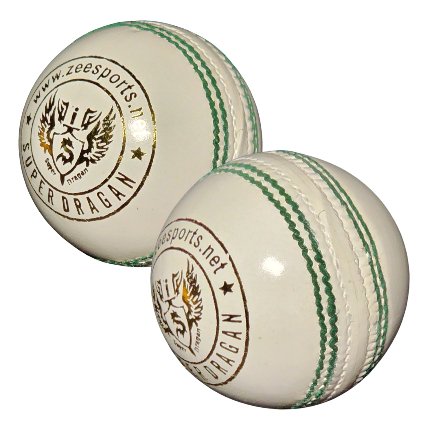 Zee Sports Cricket Ball 3-Star - White