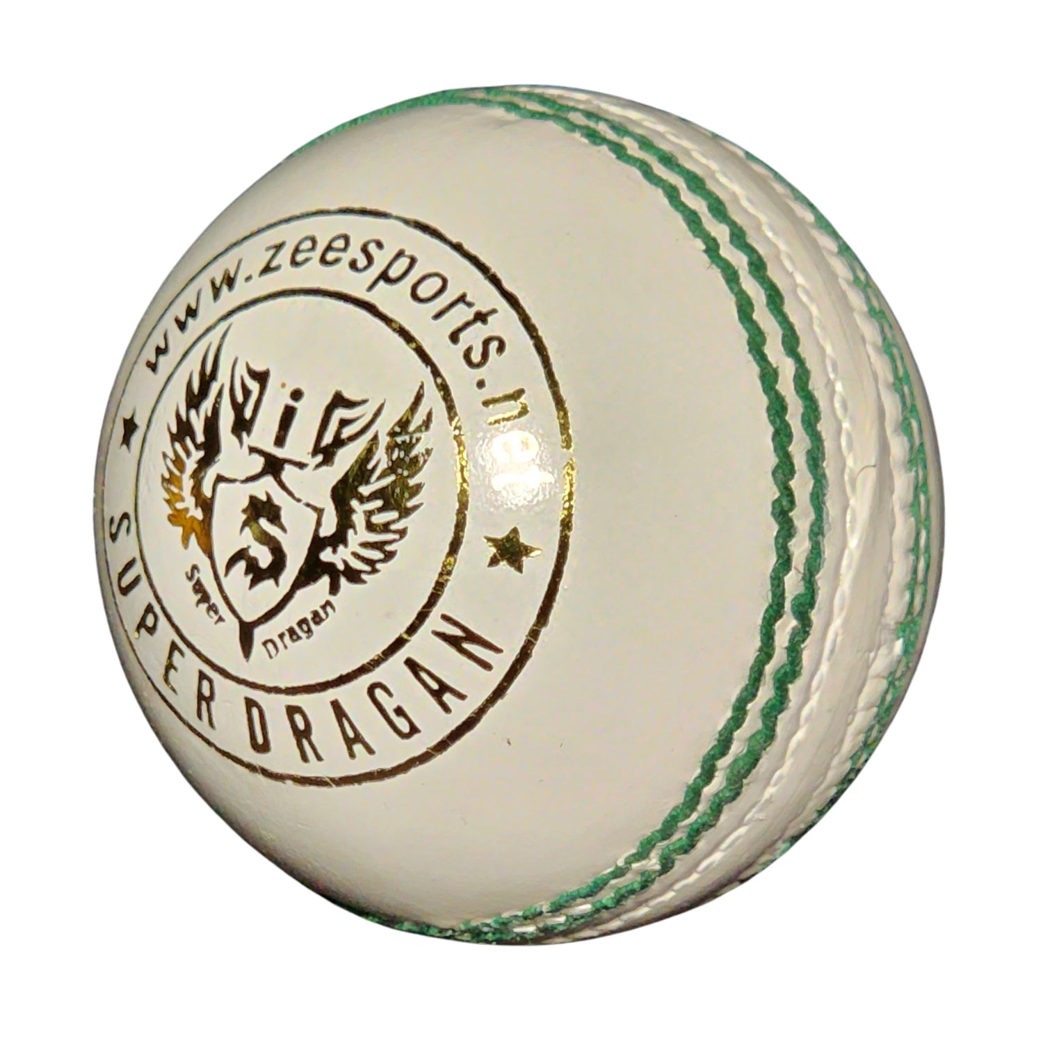 Zee Sports Cricket Ball 3-Star - White