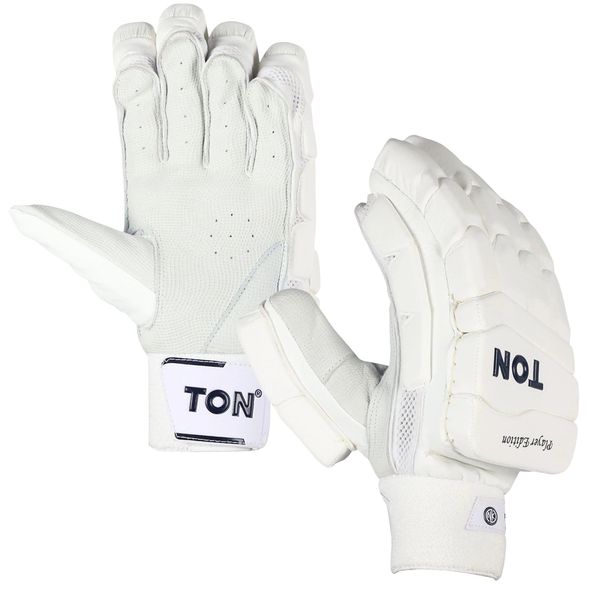SS Batting Gloves Ton Players Edition Full White 2025