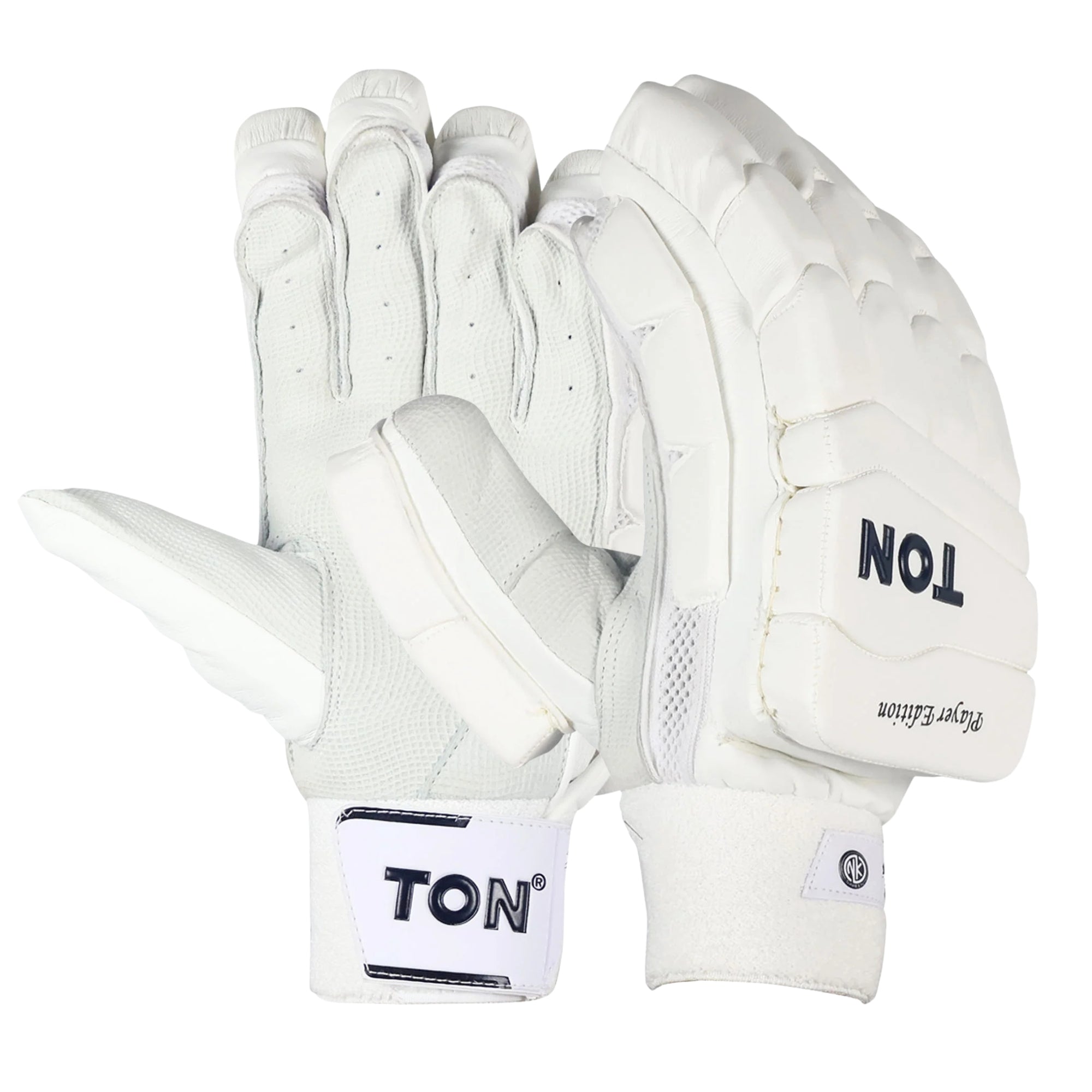 SS Batting Gloves Ton Players Edition Full White 2025