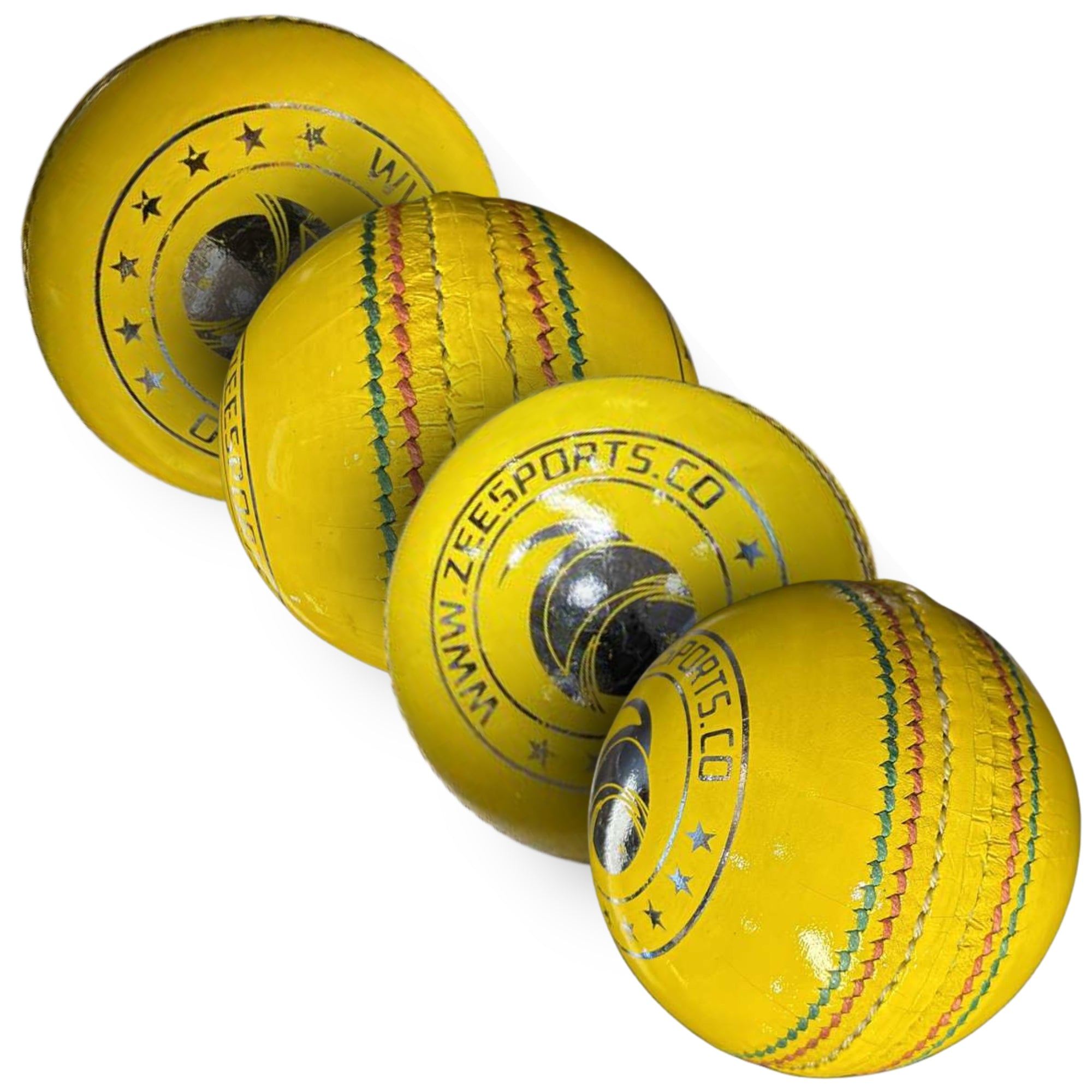Zee Sports Cricket Ball Indoor 7Star Yellow