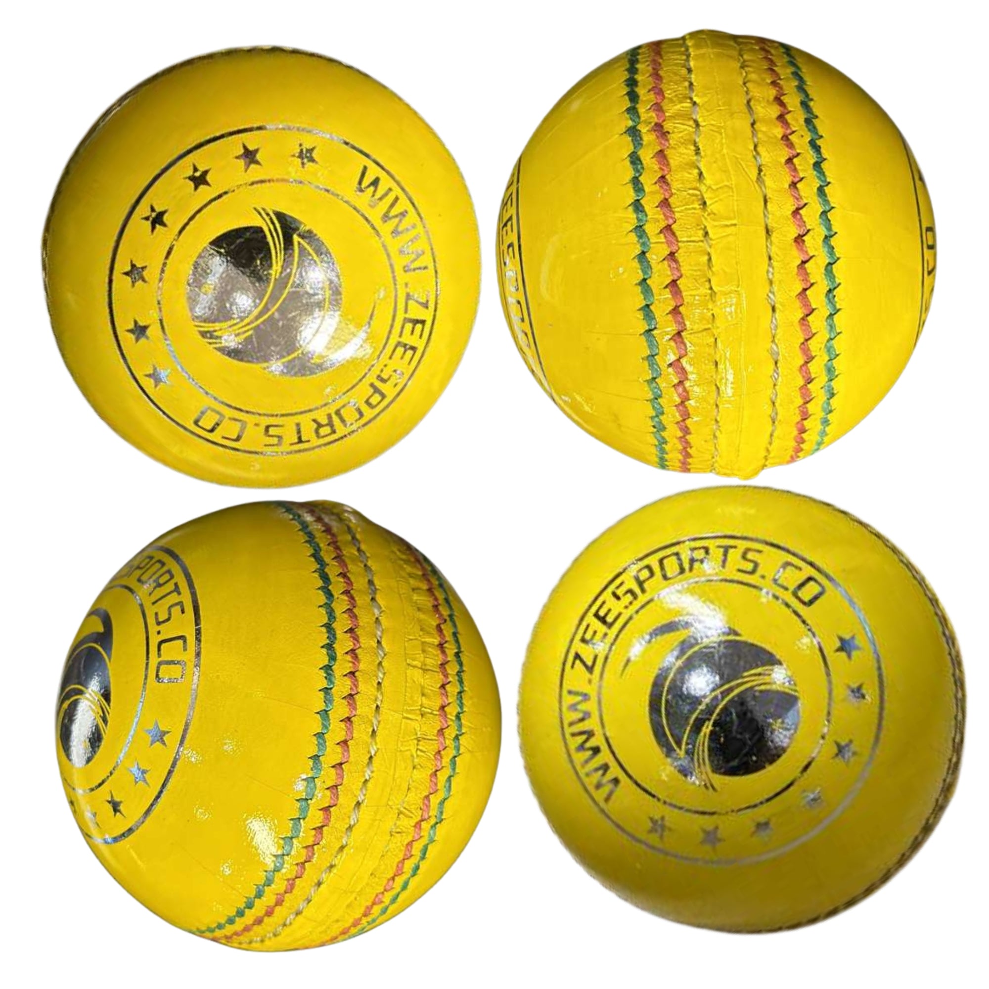 Zee Sports Cricket Ball Indoor 7Star Yellow