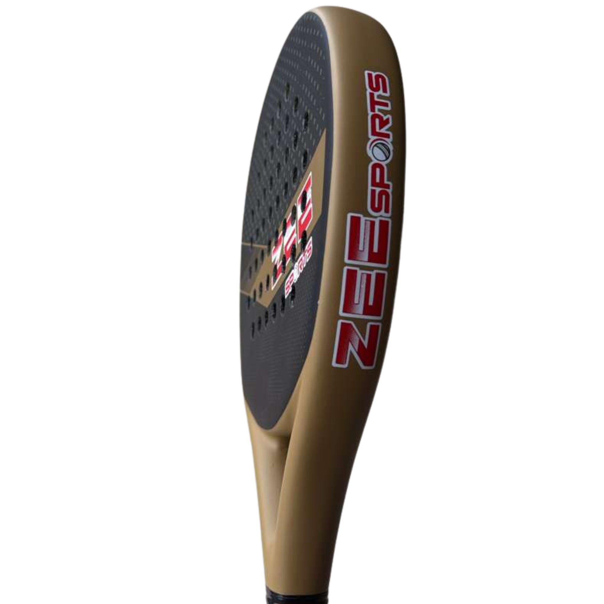 Zee Sports Padel Racket 3K Carbon Fibre Frame Advanced Level