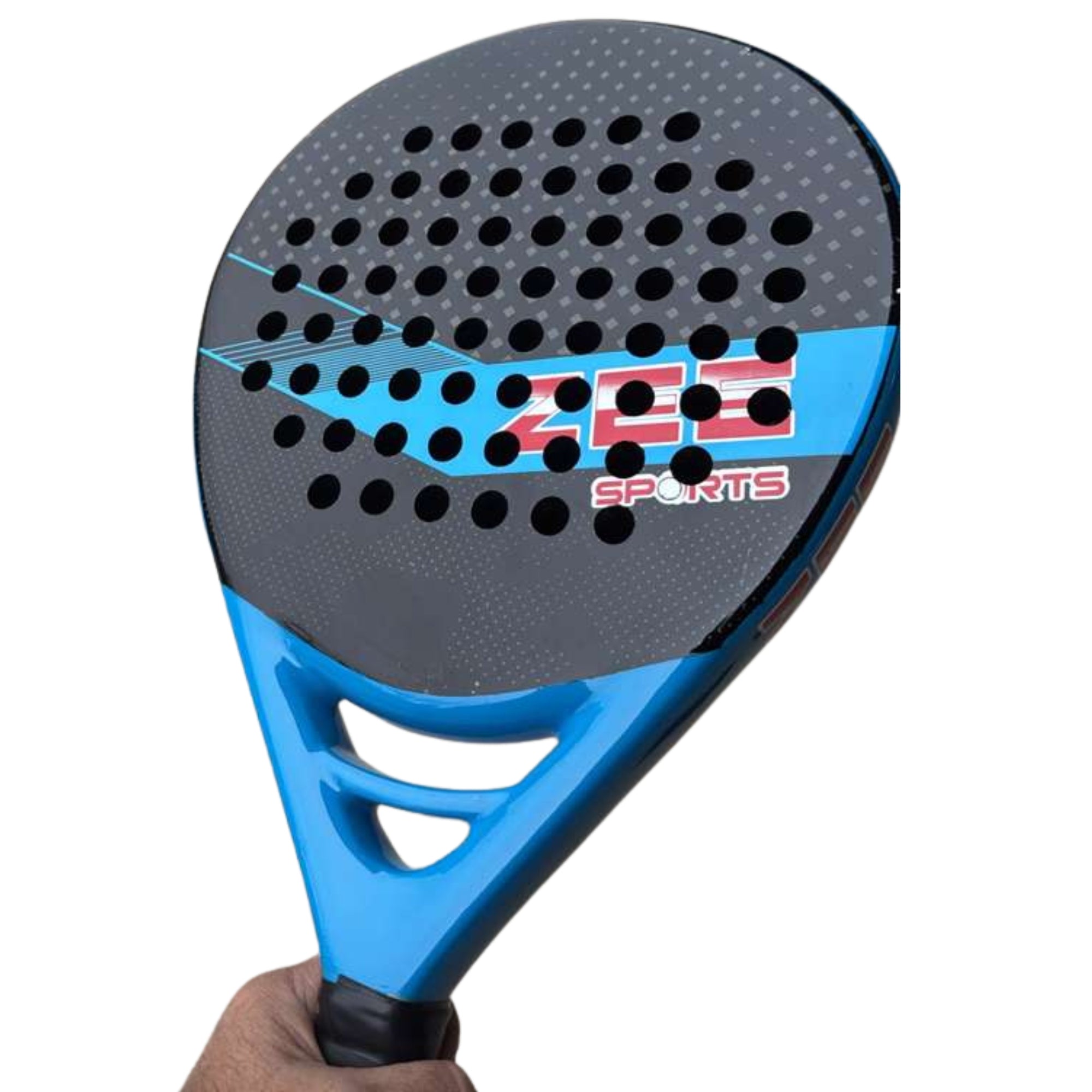 Zee Sports Padel Racket Carbon Fibre Frame Intermediate Level
