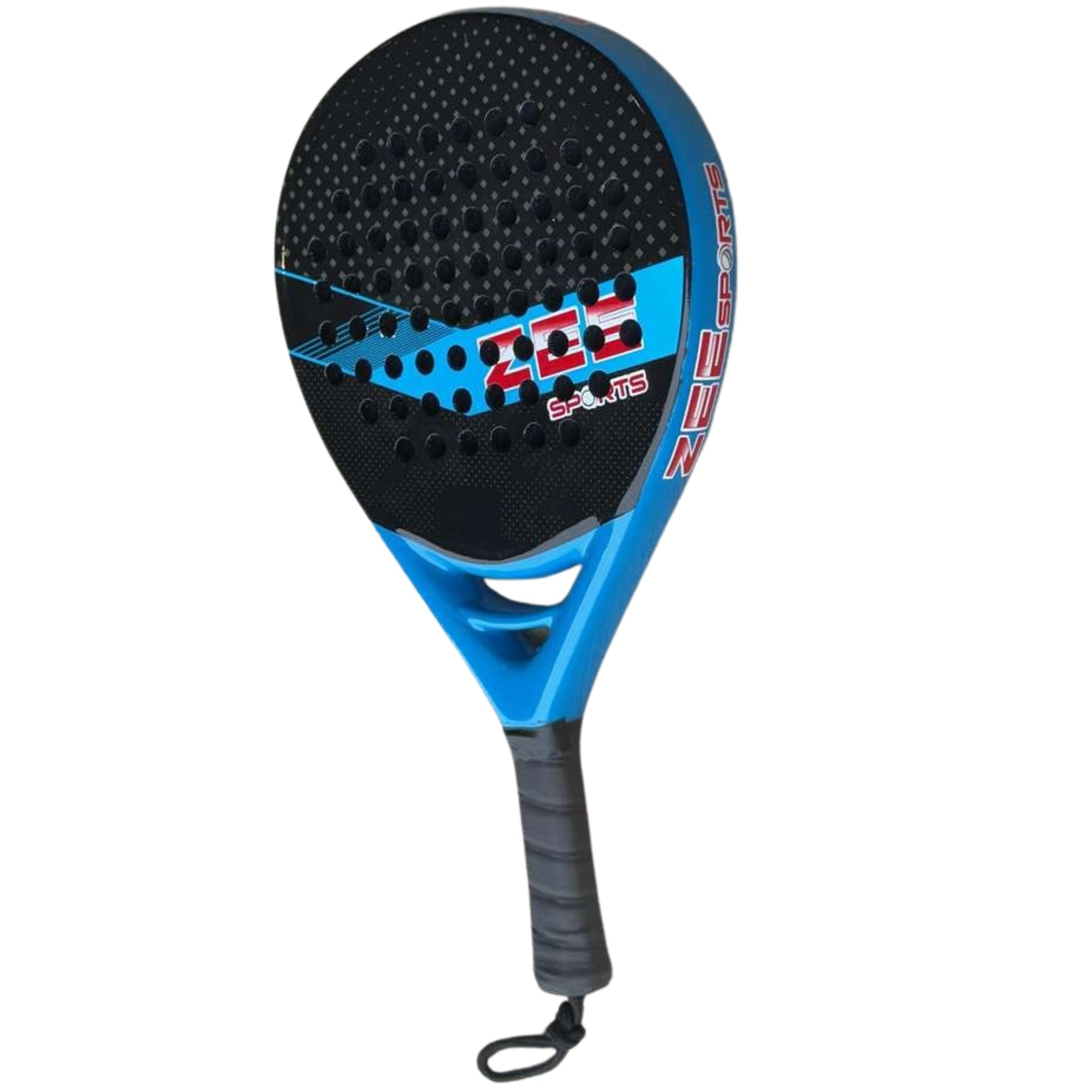 Zee Sports Padel Racket Carbon Fibre Frame Intermediate Level